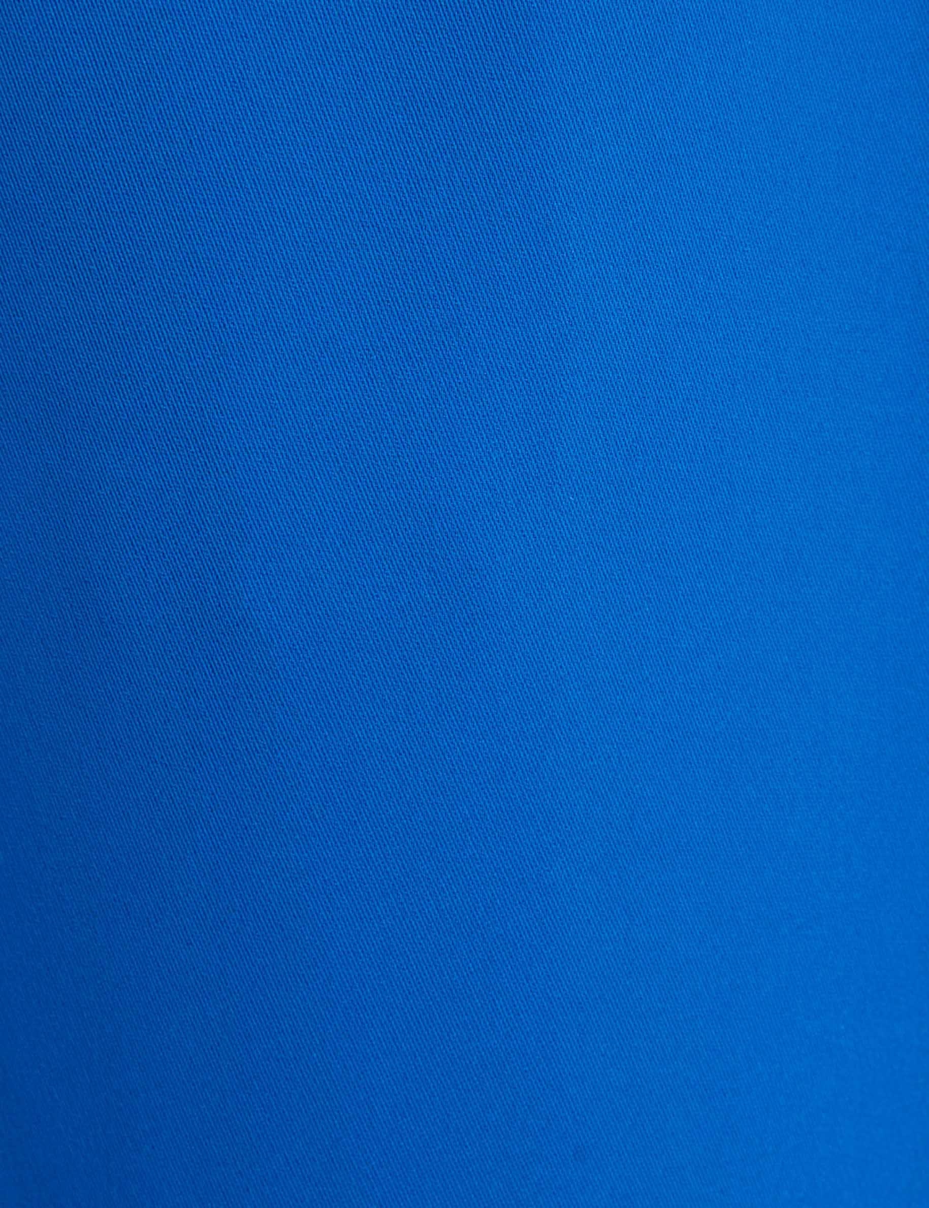 wide leg trousers electric blue women null