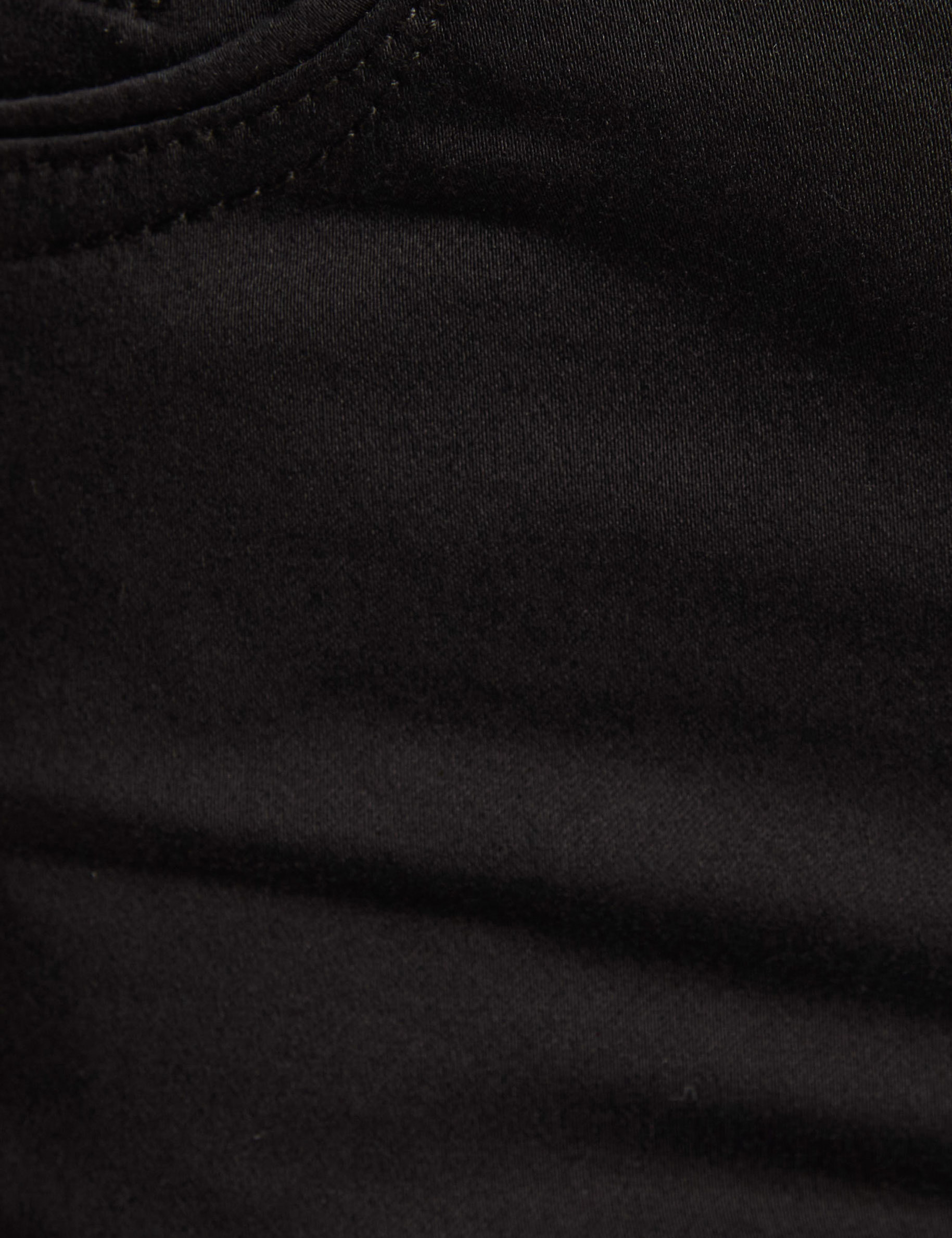 slim trousers with wet effect black women null