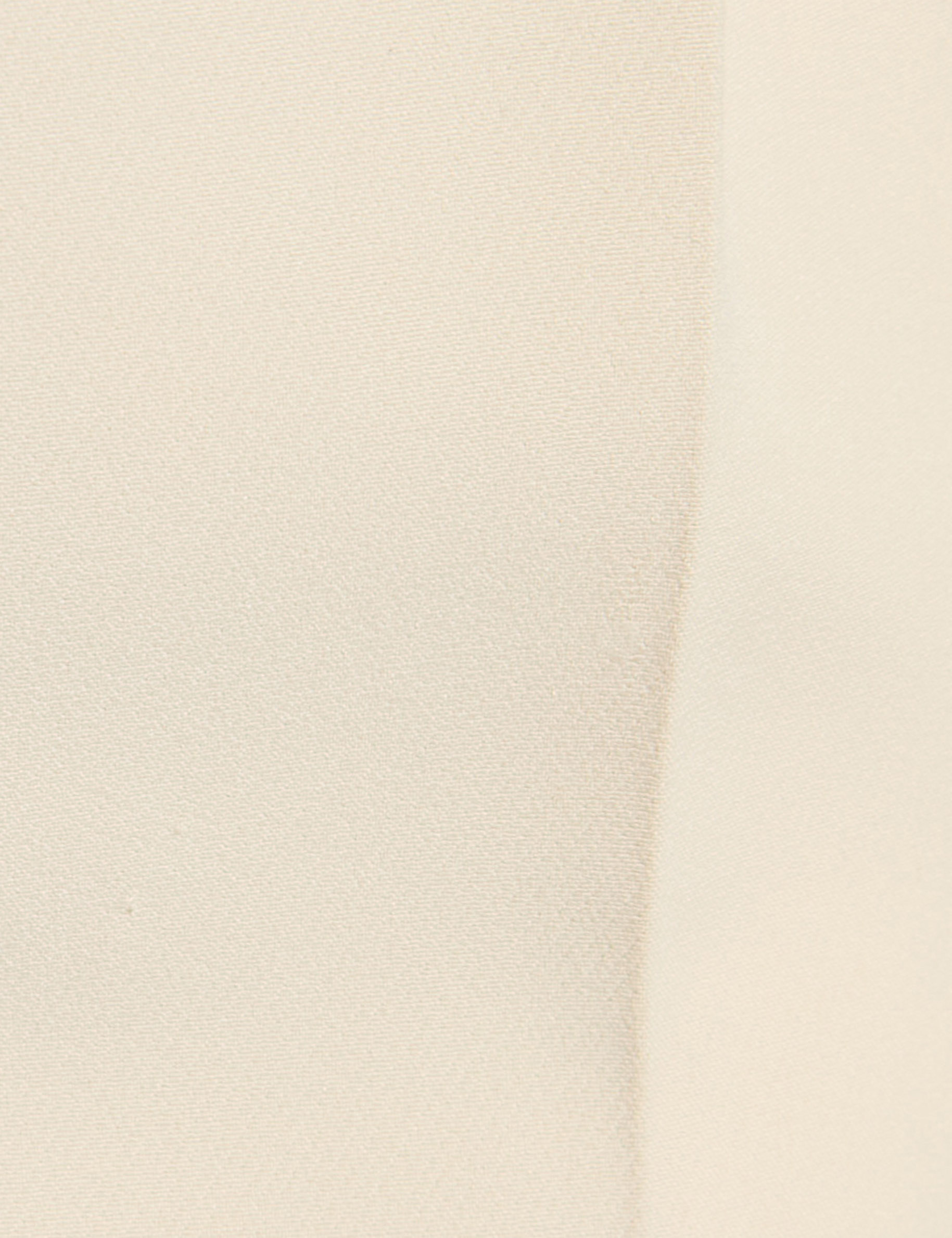 wide leg trousers with darts cream women null