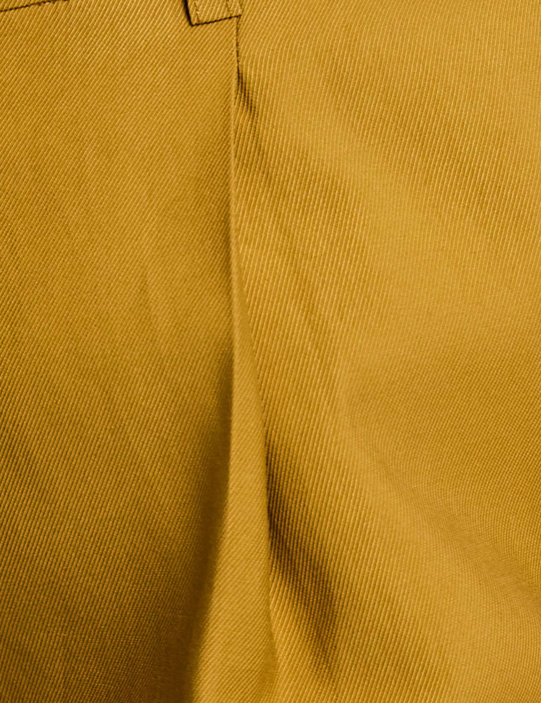 peg trousers with darts khaki green women null