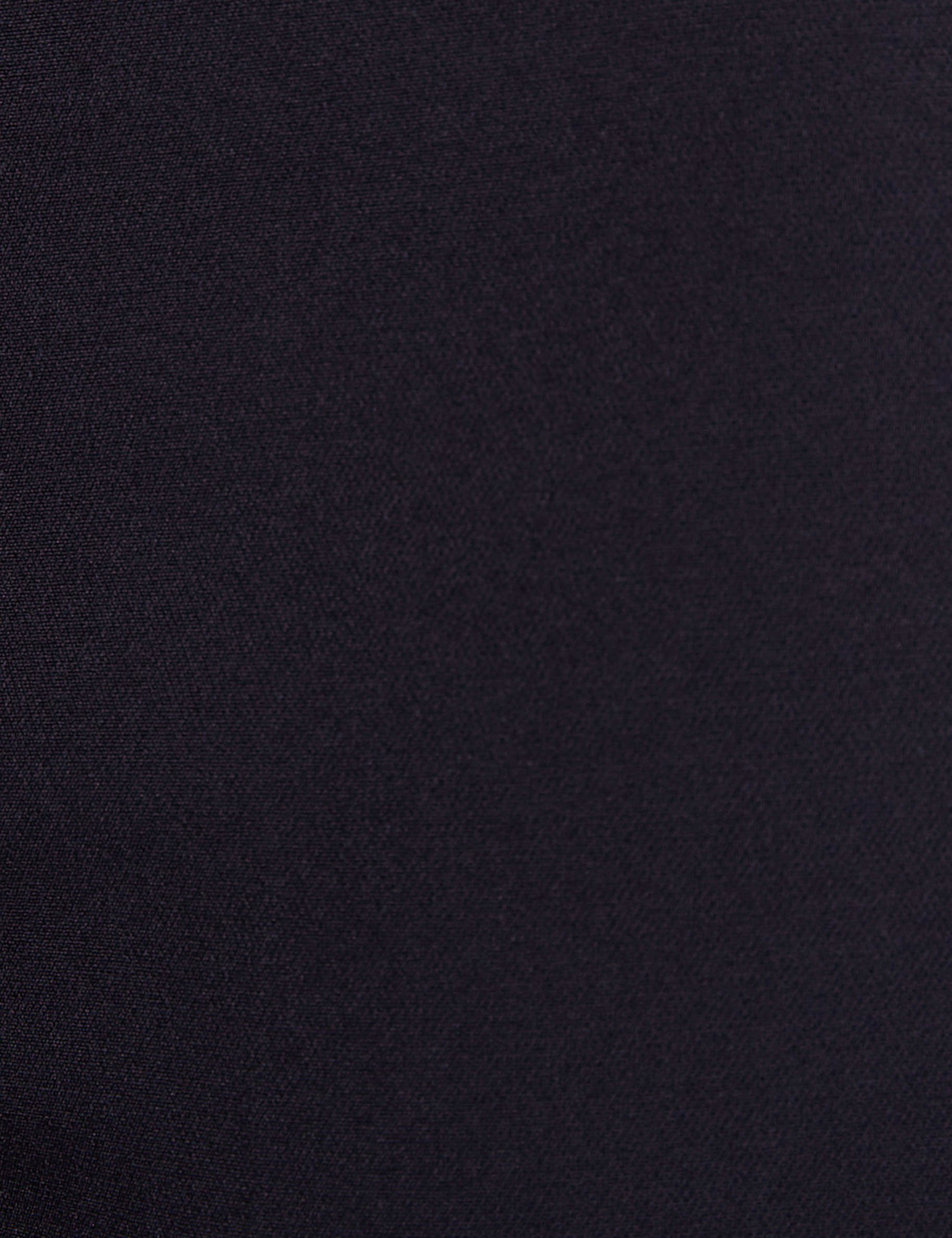 straight trousers with darts navy blue women null