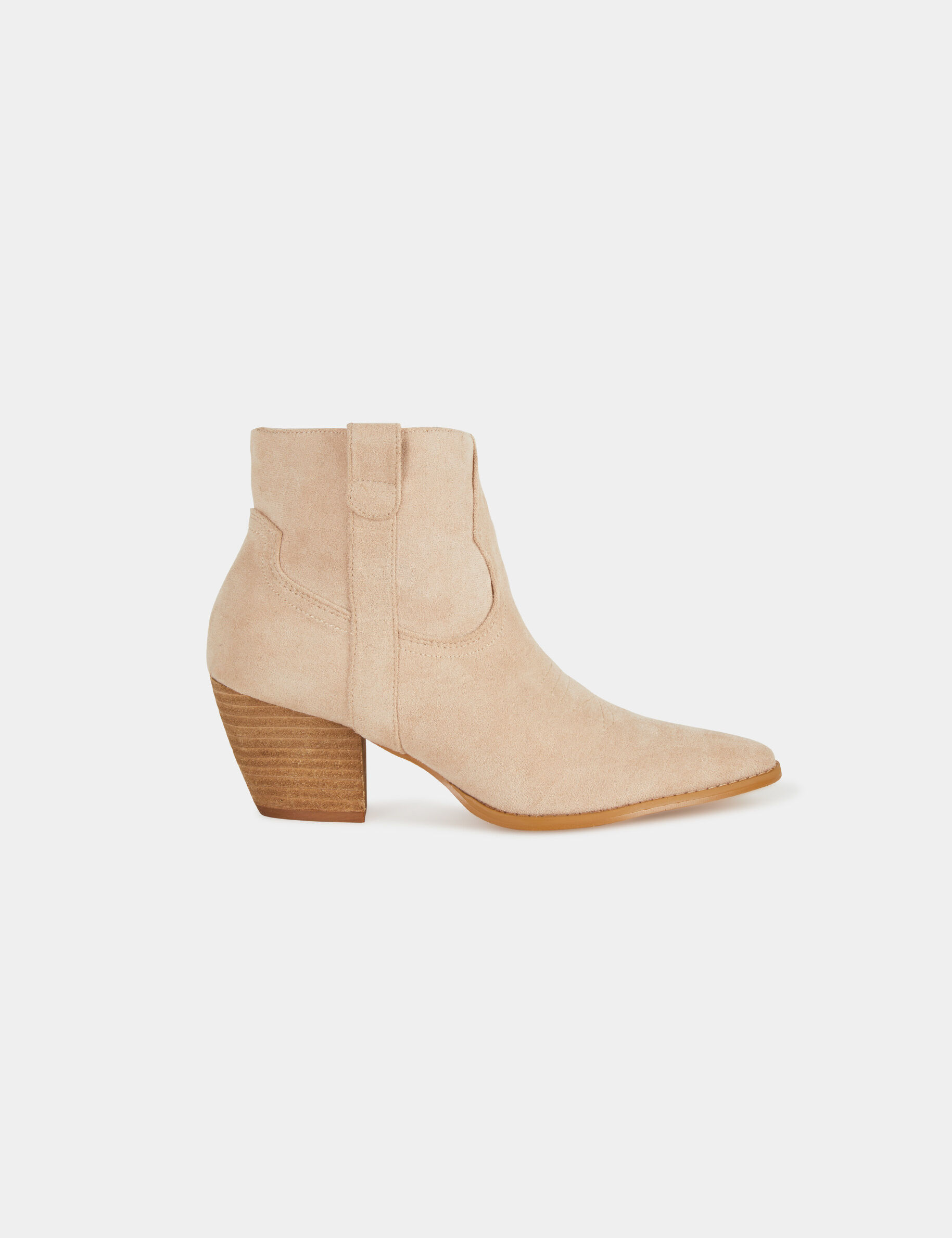 Ankle boots Beige for Ladies Morgan