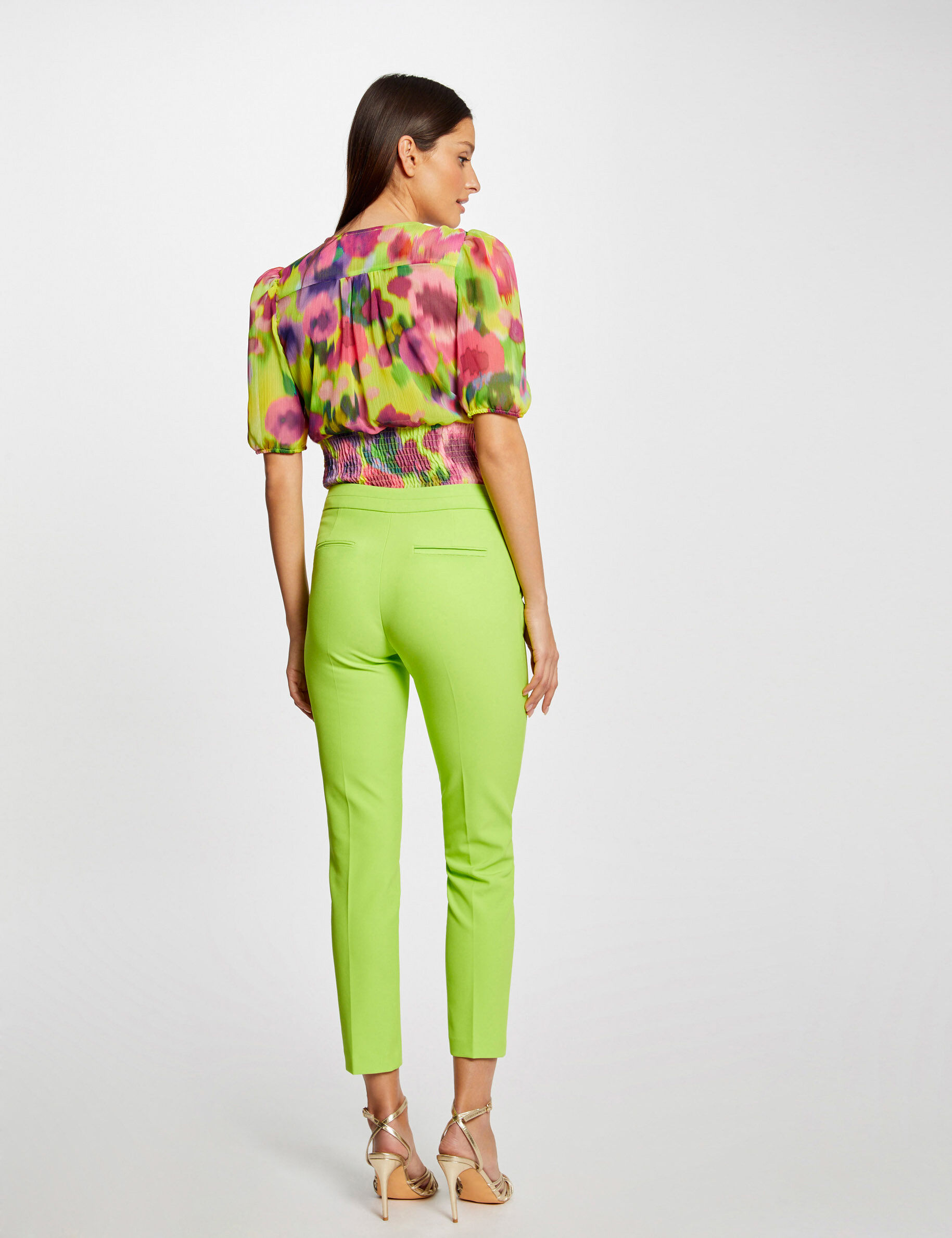 QRious Regular Fit Women Green Trousers  Buy QRious Regular Fit Women Green  Trousers Online at Best Prices in India  Flipkartcom