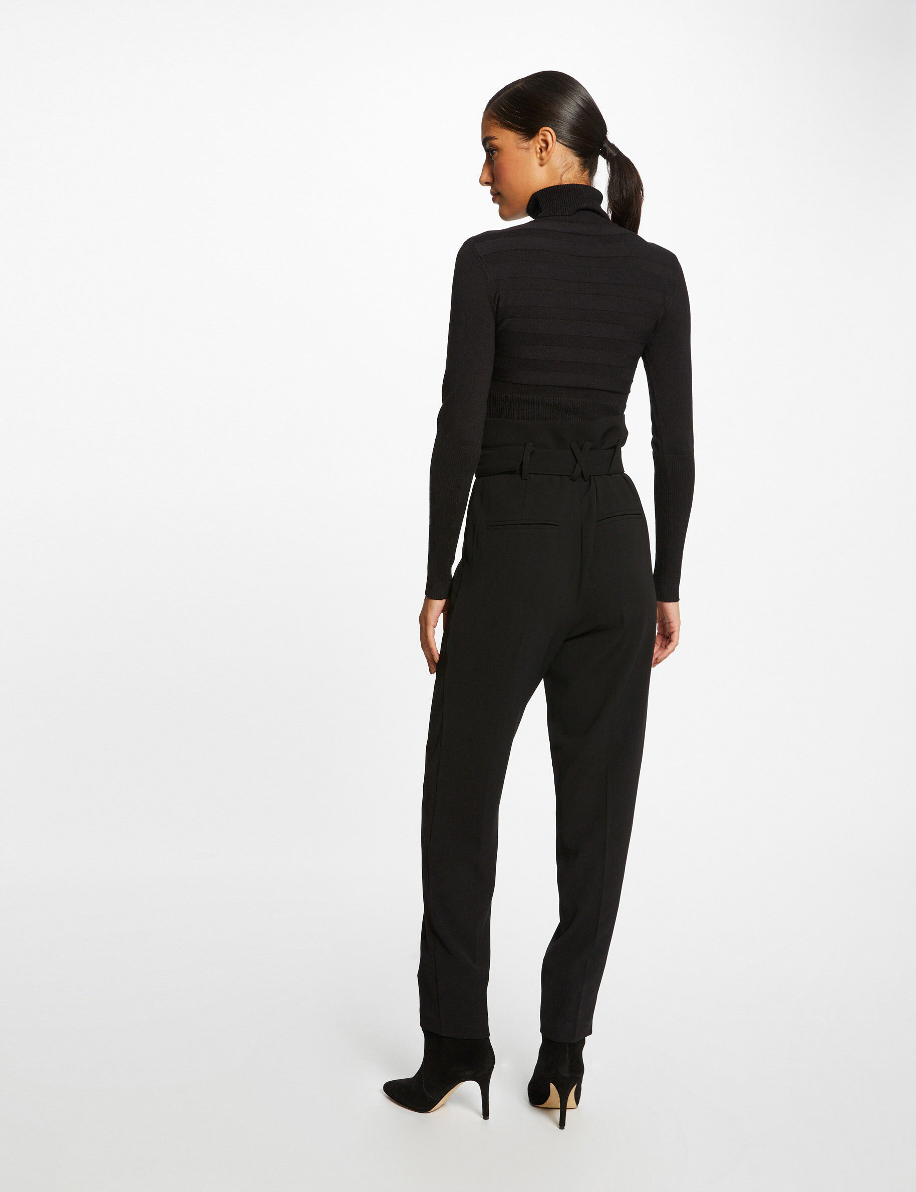 Black pantsuit jumper online