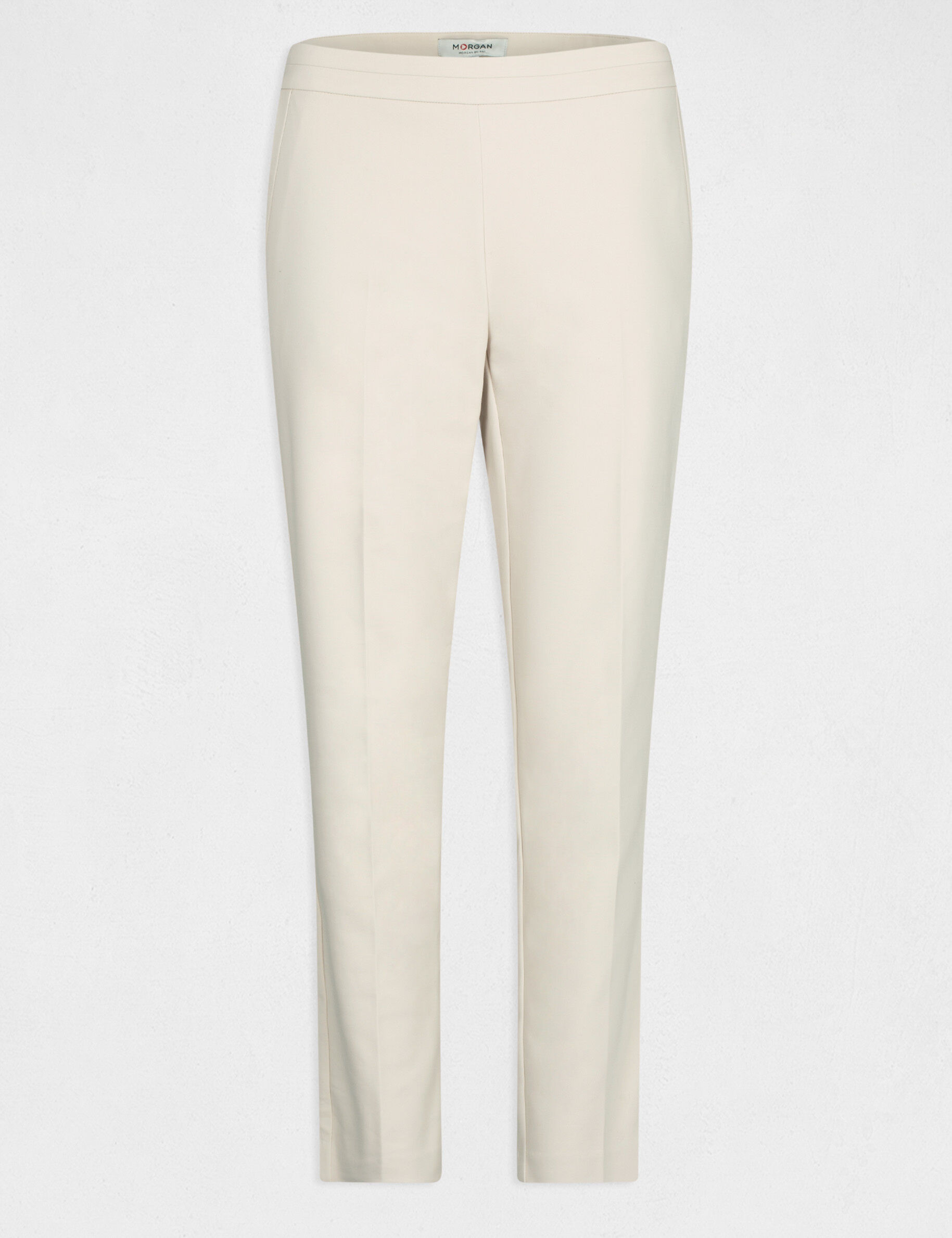 High-rise linen-blend wide-leg trousers | FRAME | Trousers women, White  wide leg pants, Wide leg trousers