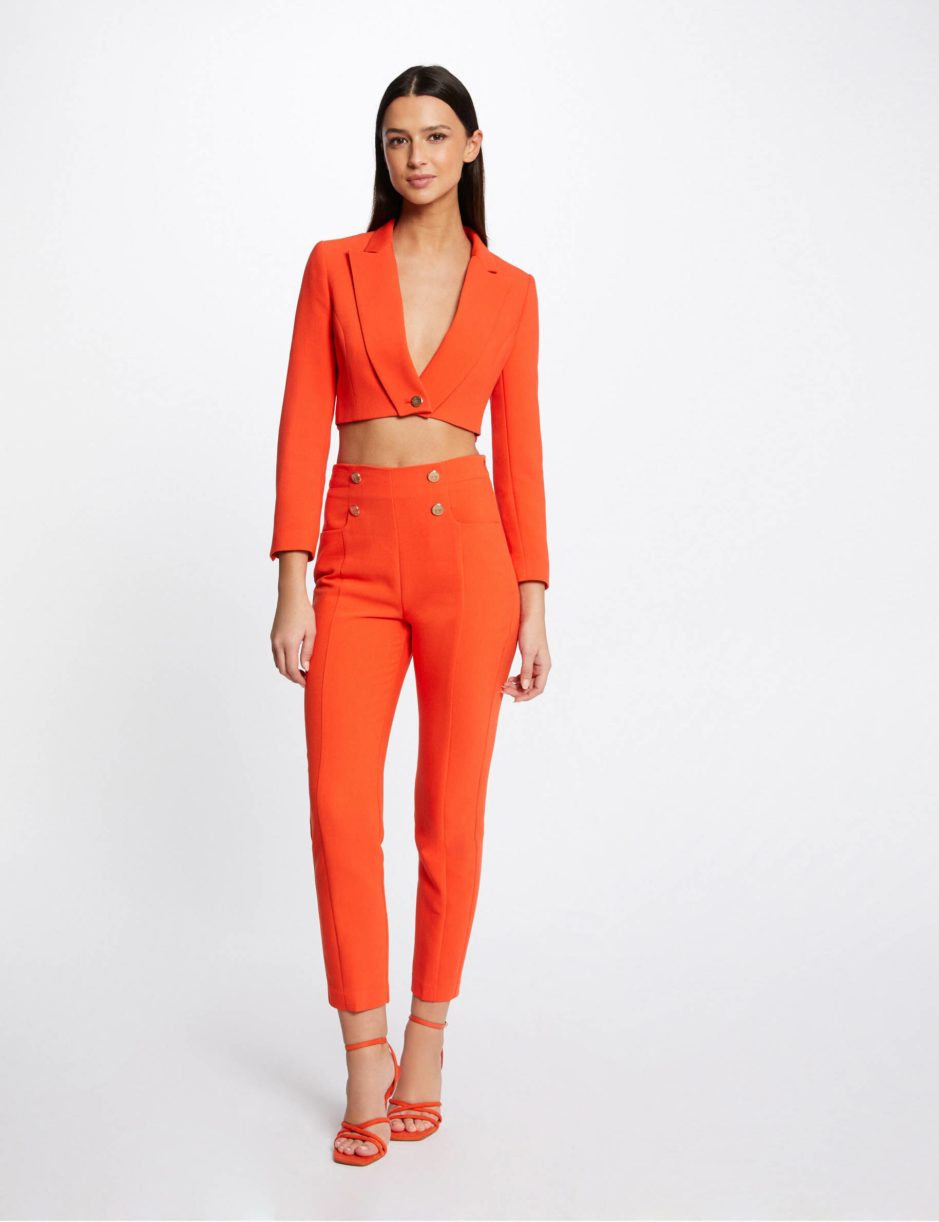 Buy Nayo Women Orange Regular Fit Solid Dhoti Pants - Trousers for Women  7272022 | Myntra