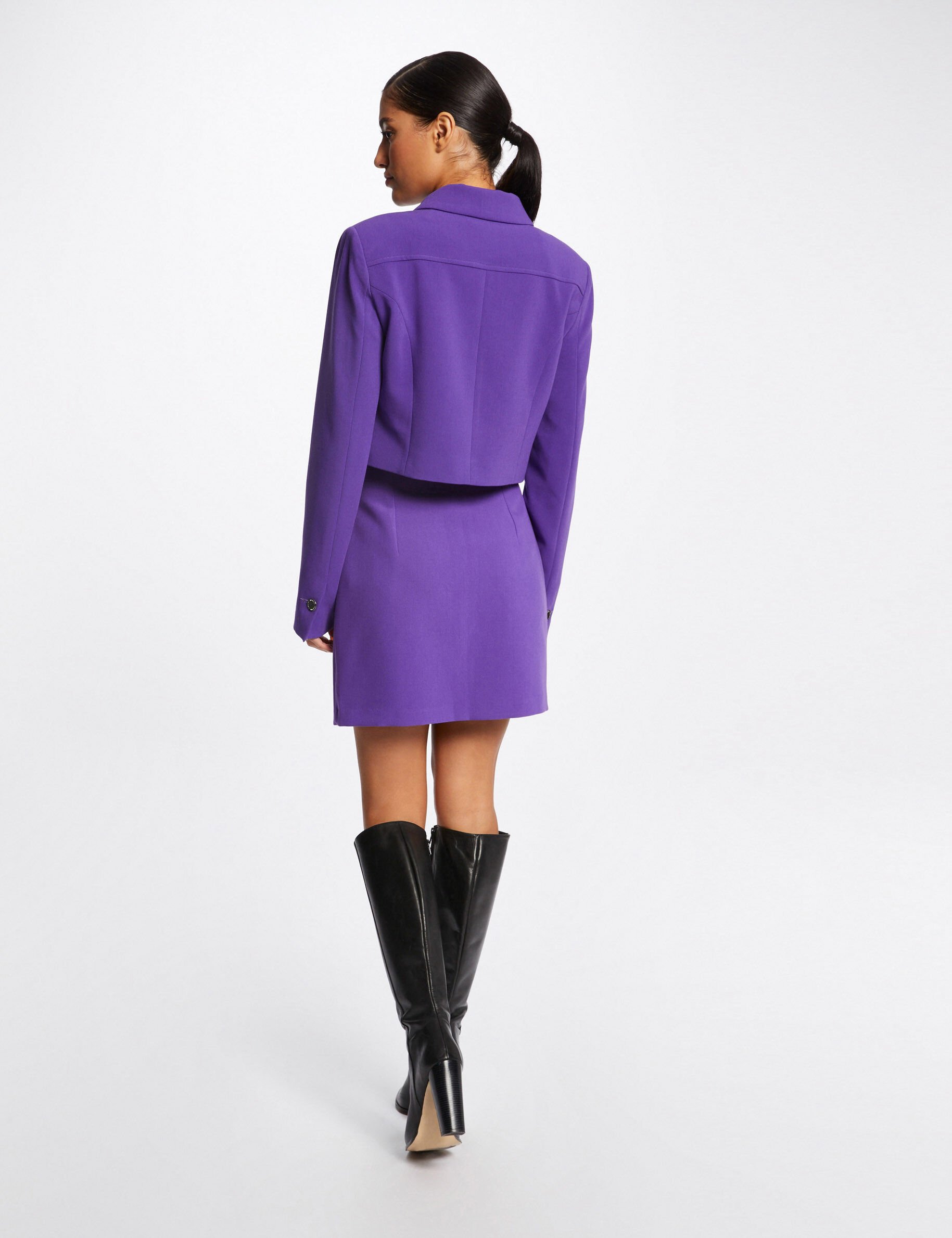 Veste zara online violet