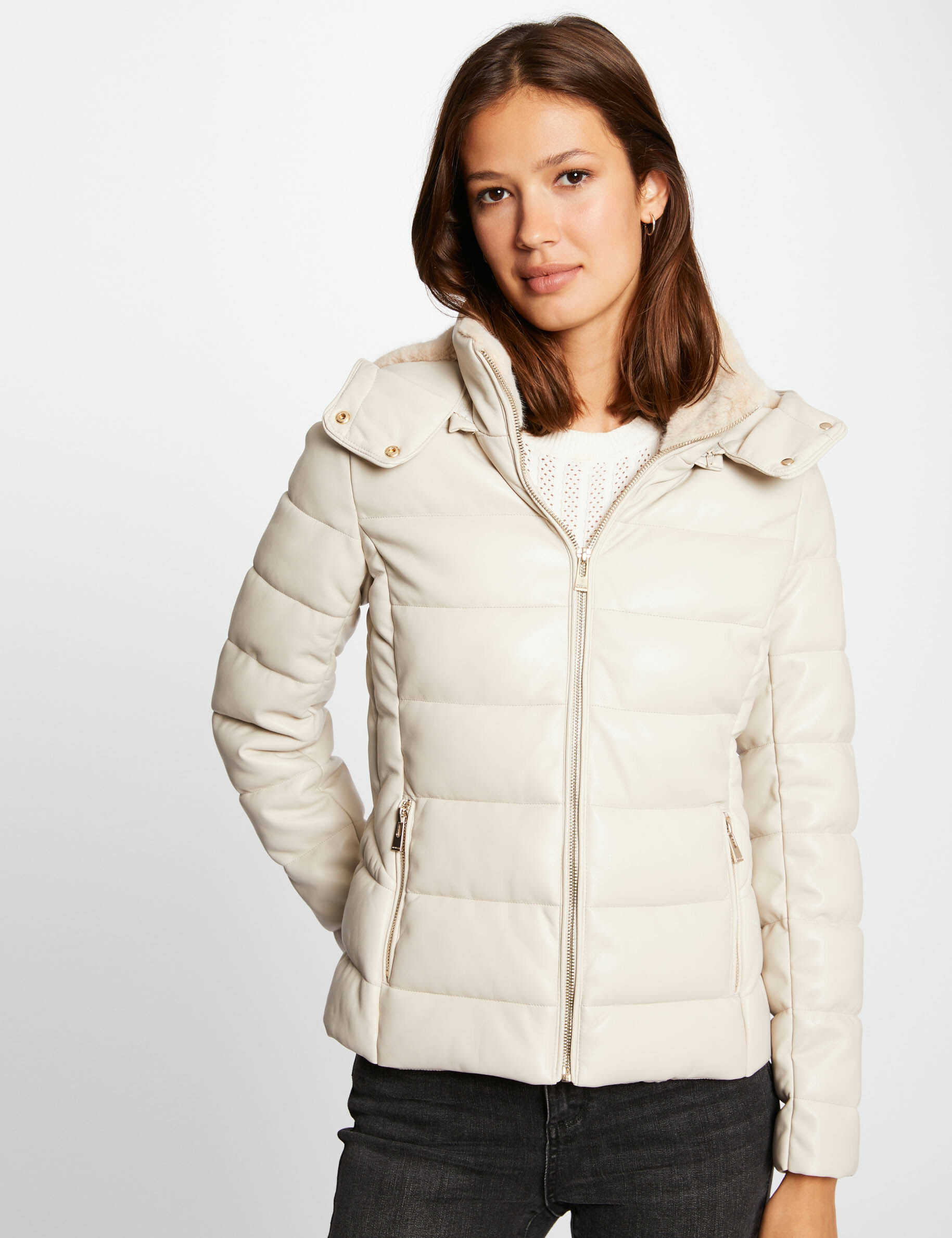 Ladies white clearance padded jackets