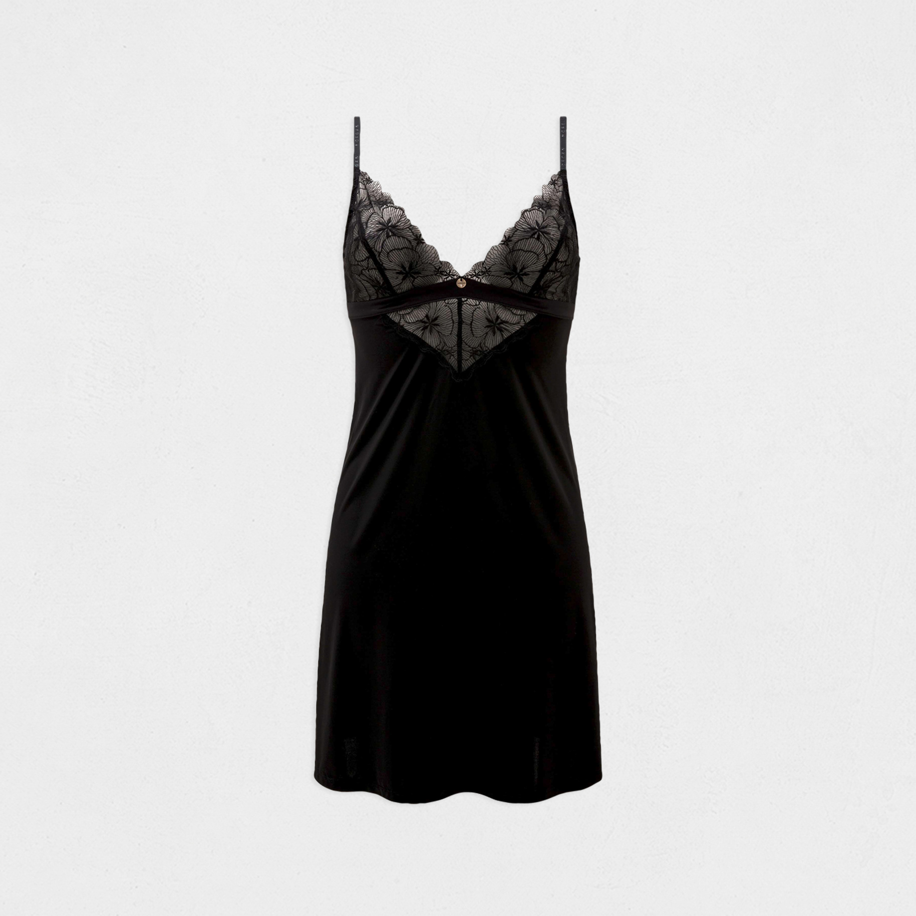 Lace nightie black women