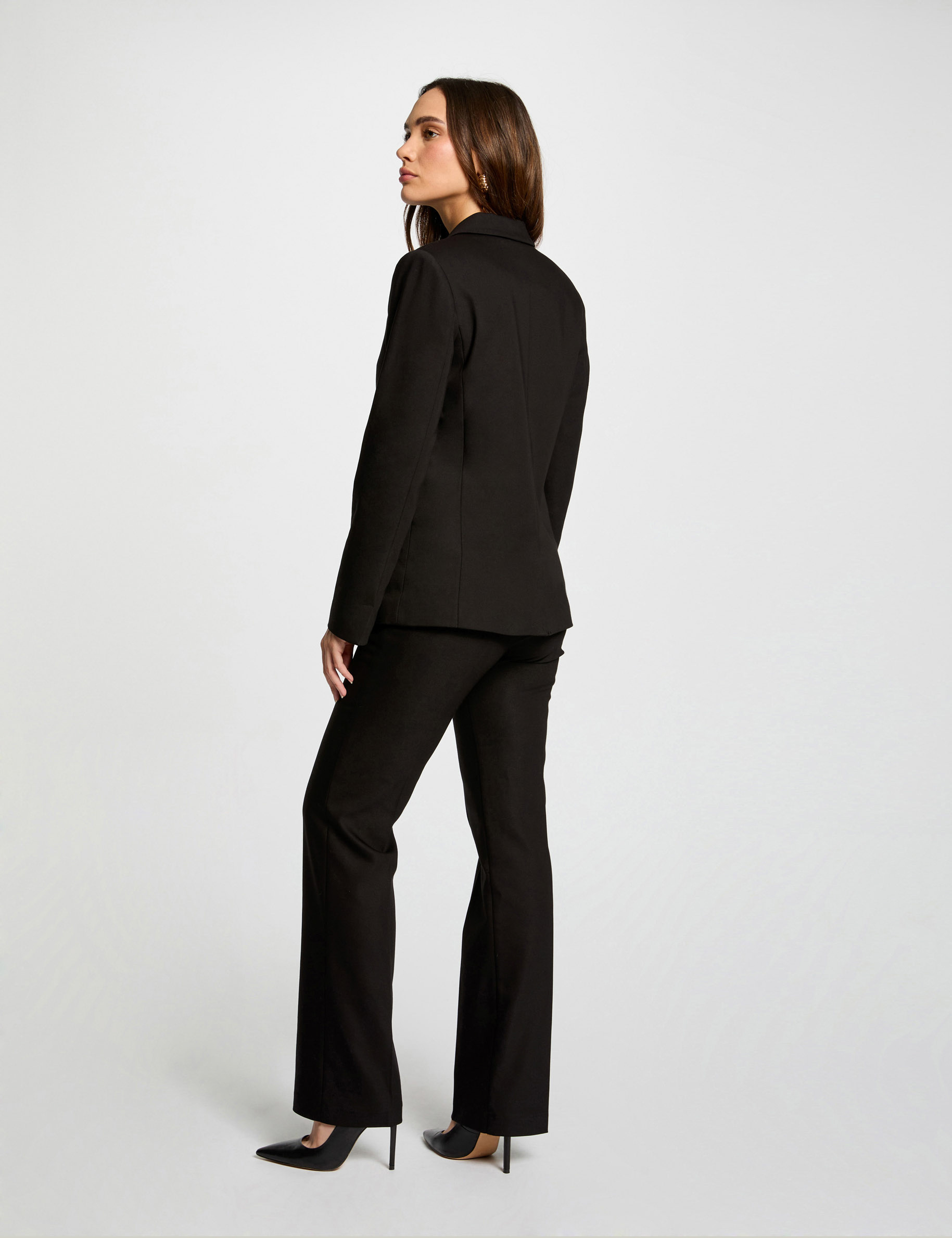 Fitted trousers black women