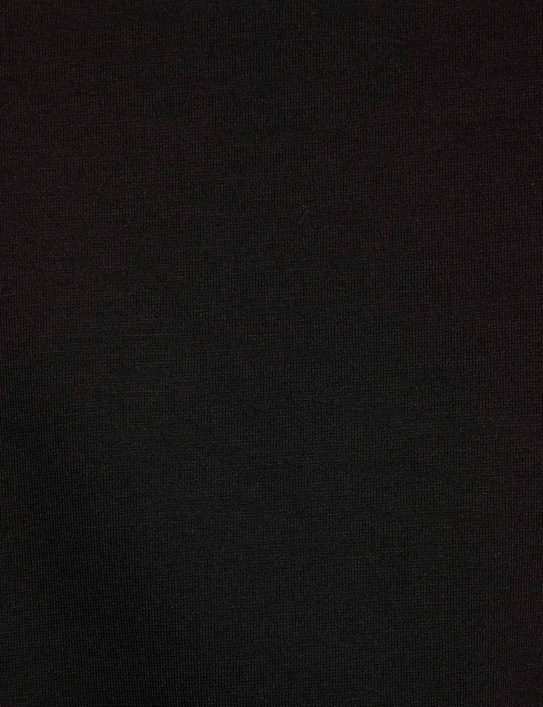 long sleeved t shirt with lace black women null