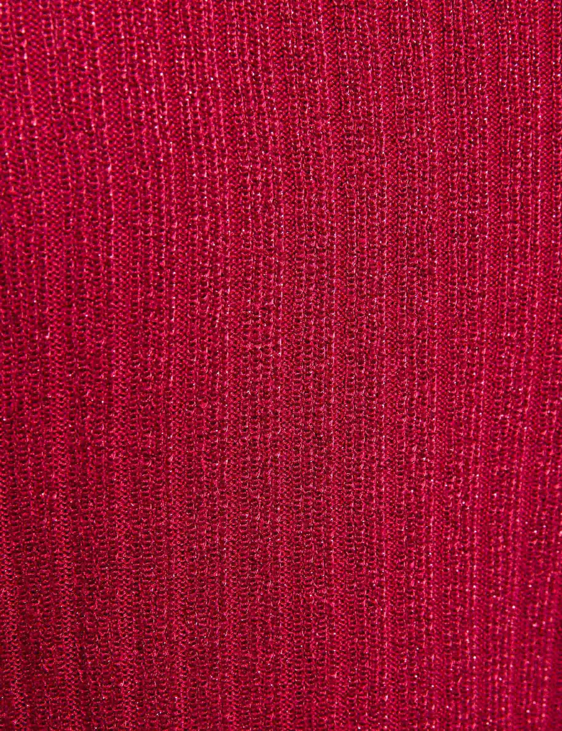 long sleeved cardigan dark red women null