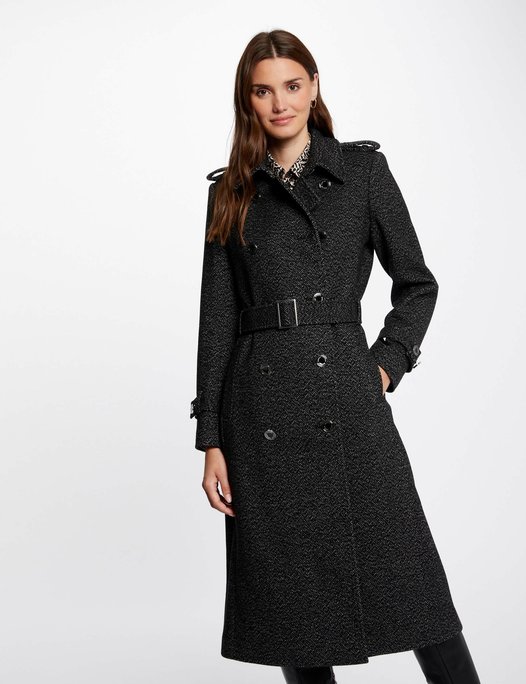 Belted hotsell dress coat