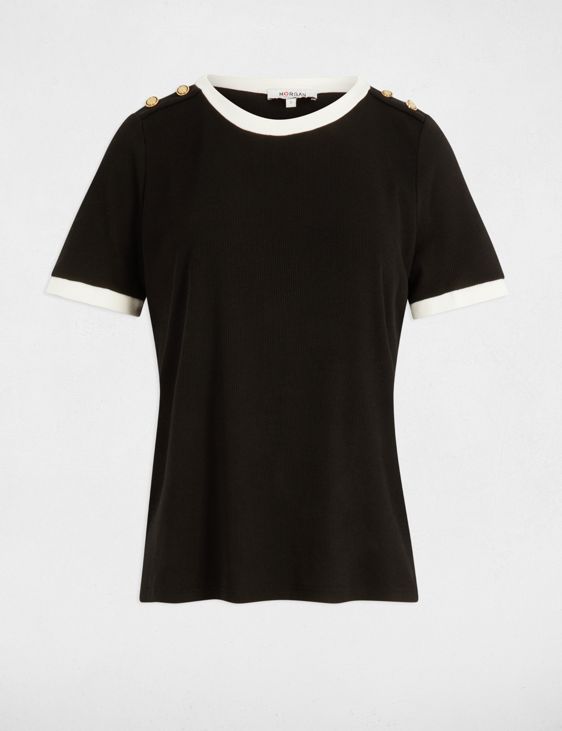 Short-sleeved t-shirt black women