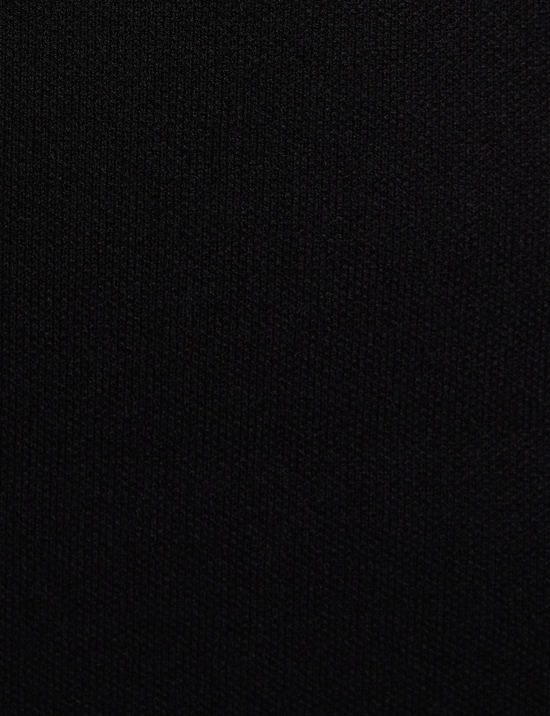 short trapeze dress black women null