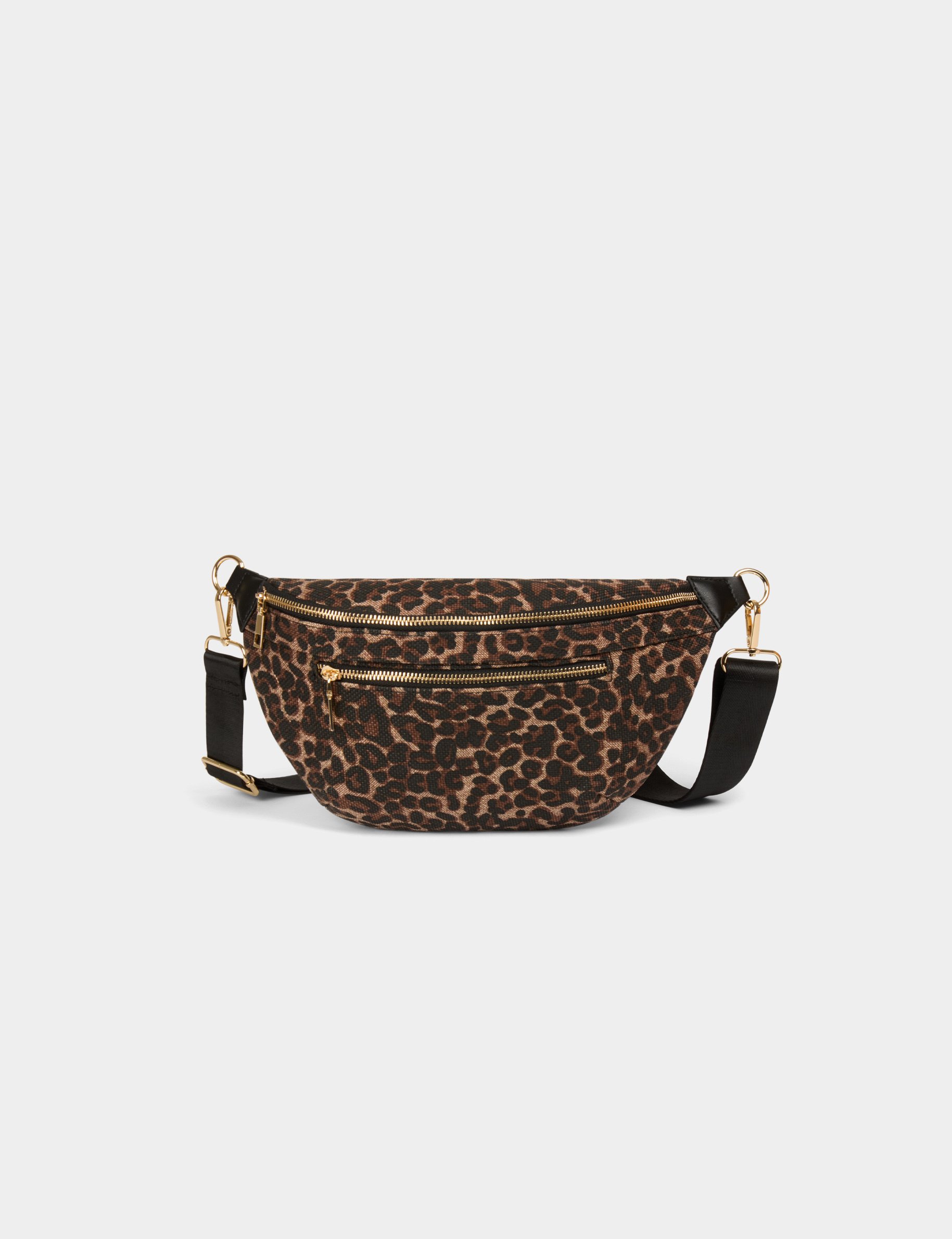 Sling bag leopard print multicolor women