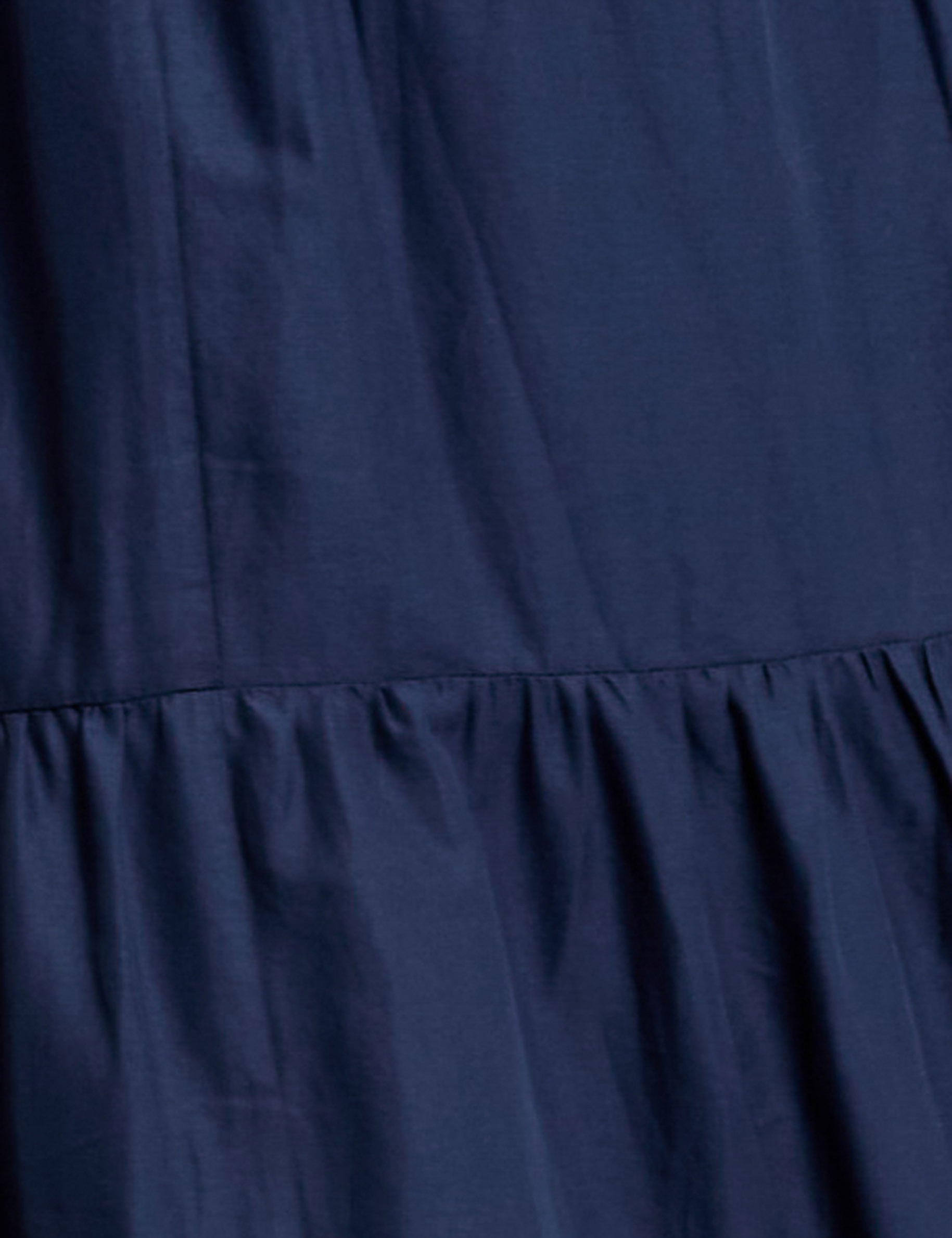 maxi skirt lace detail petroleum blue women null