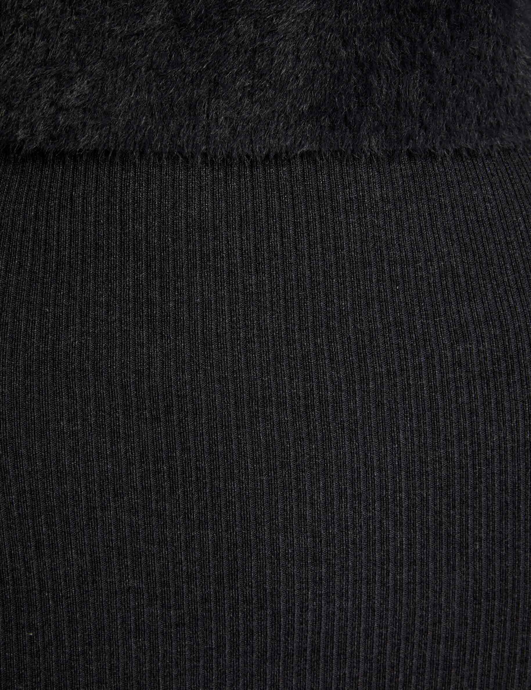 midi 2 in 1 jumper dress dark grey women null