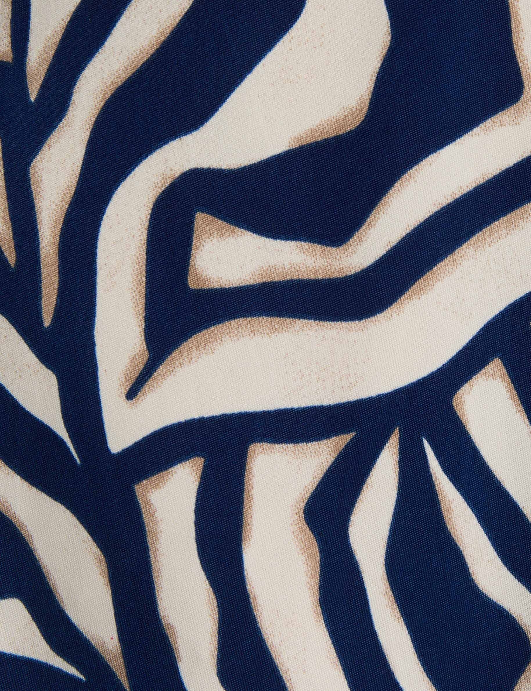 printed fitted mini dress multicolor women null