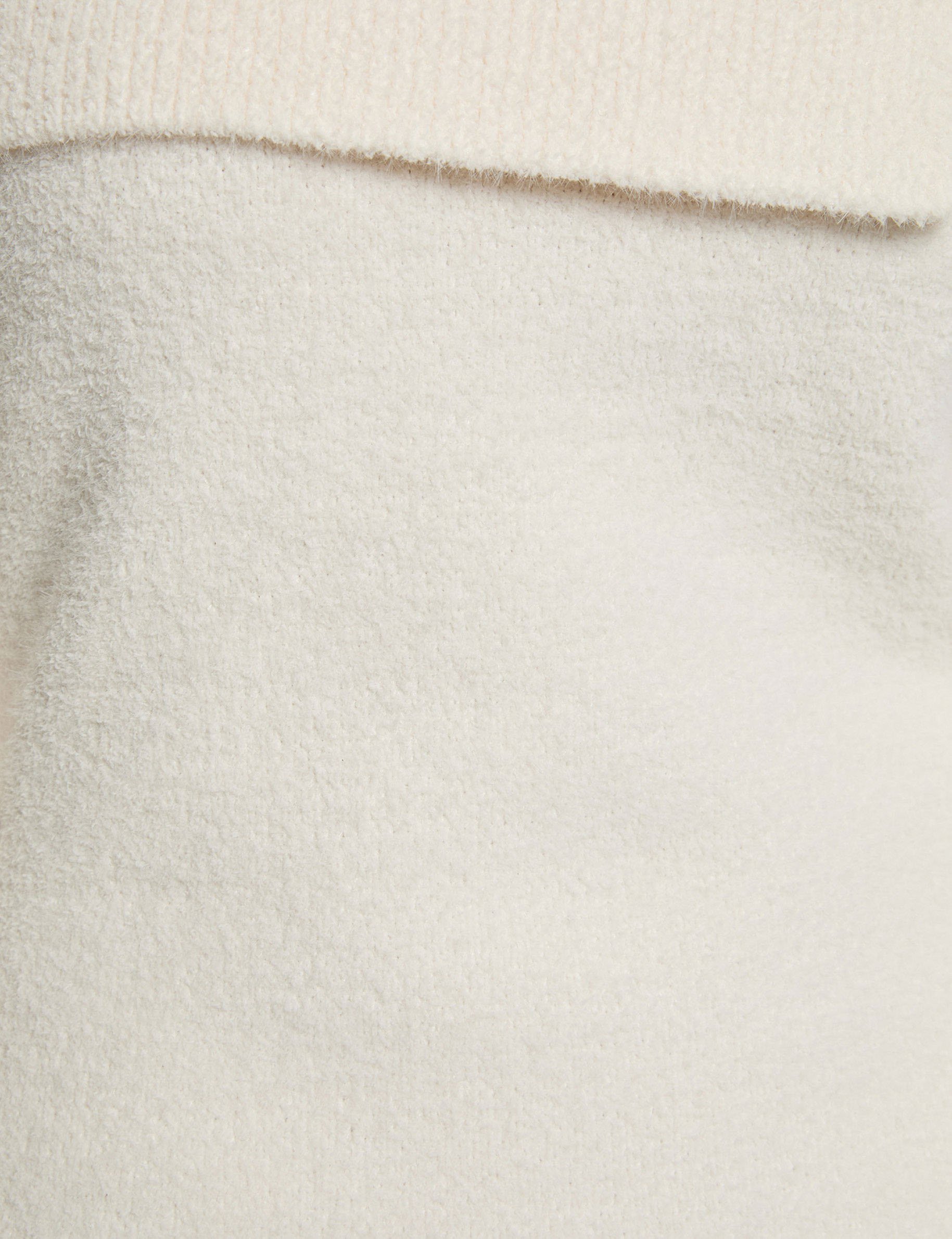 short off the shoulder dress ivory women null