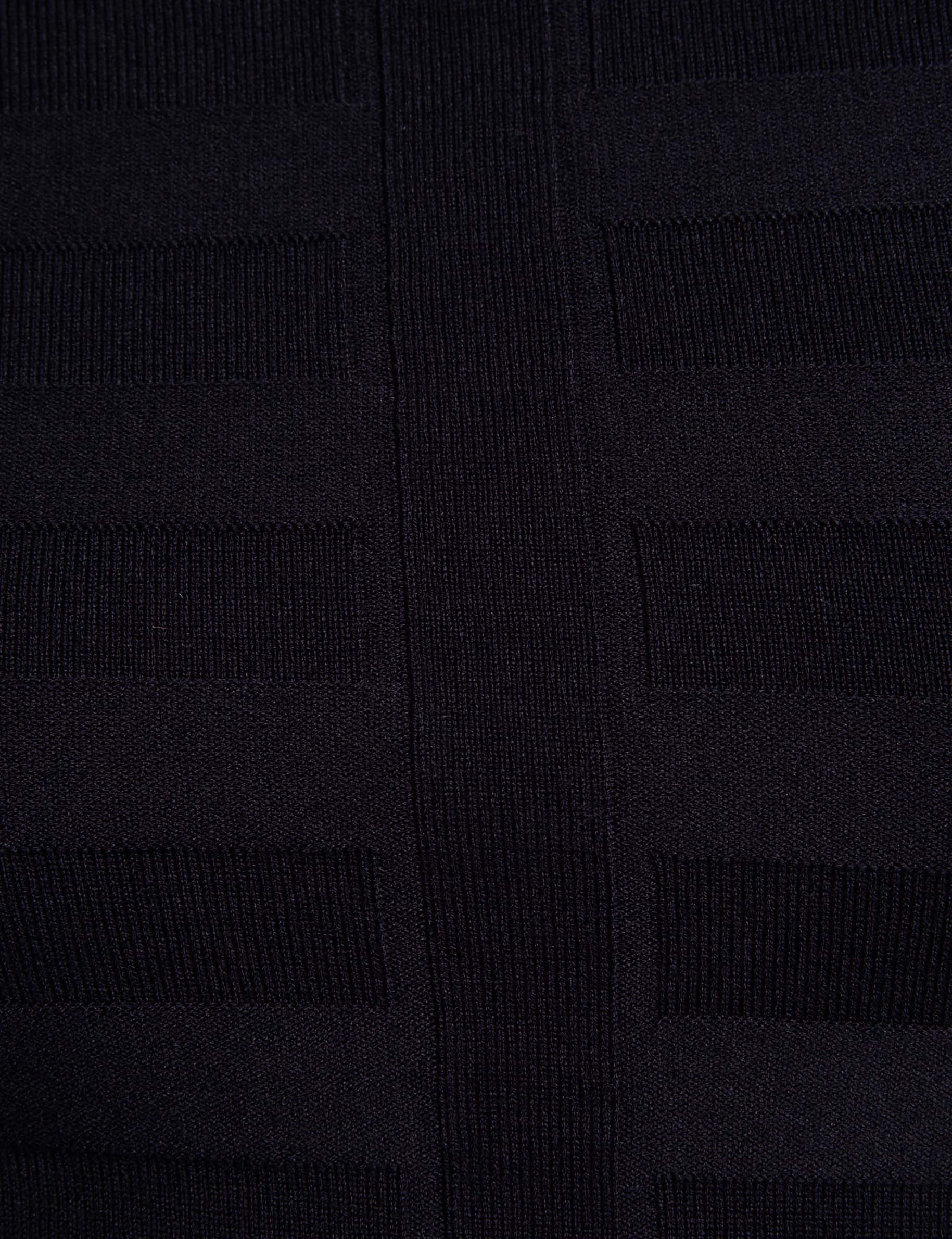 jumper with turtleneck navy blue women null