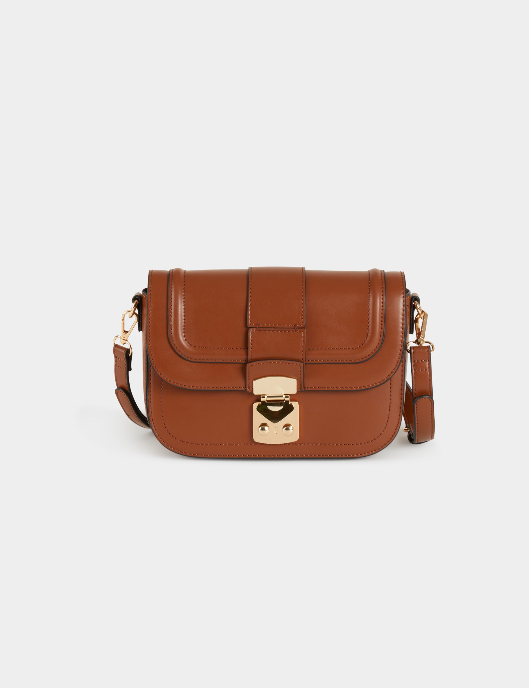 Bag with strap camel women