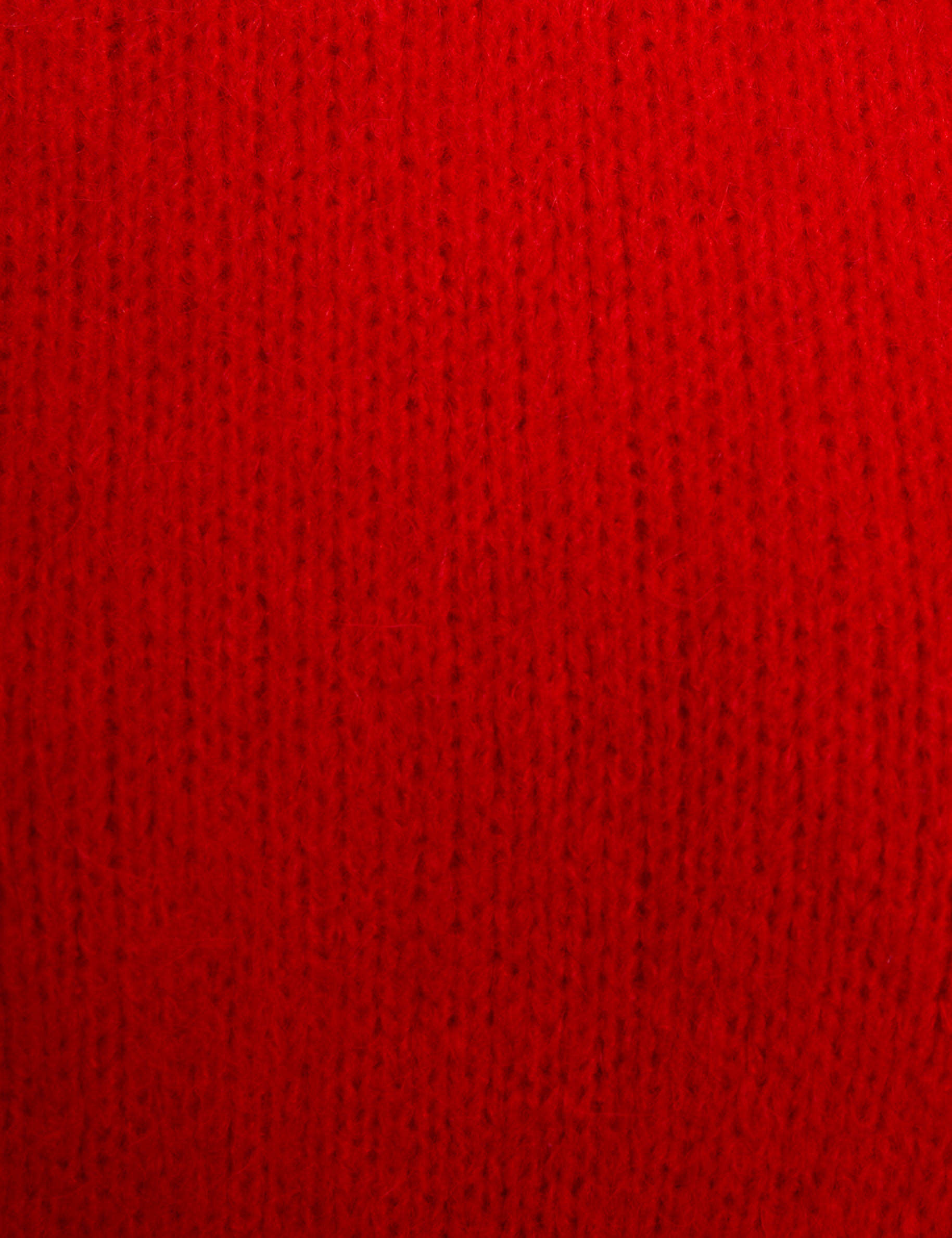 jumper high collar red women null