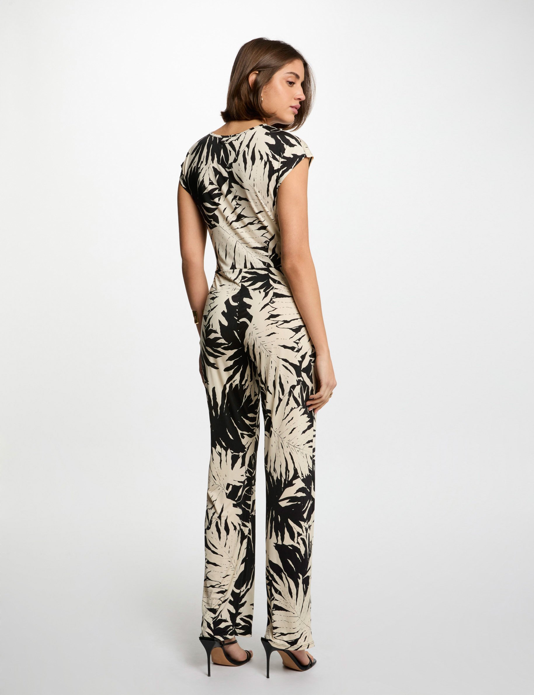 Printed jumpsuit multicolor women