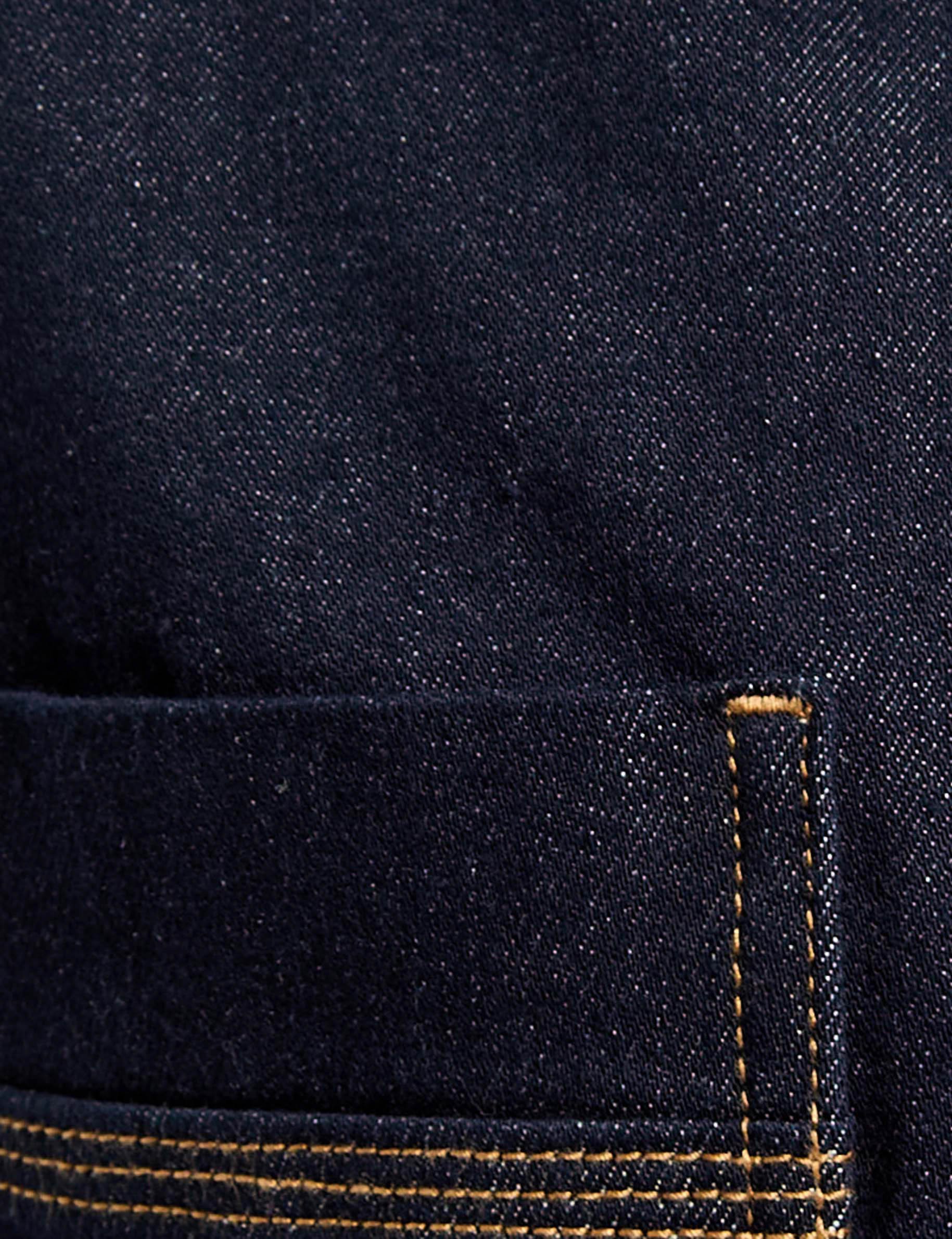 short denim jacket raw denim women null