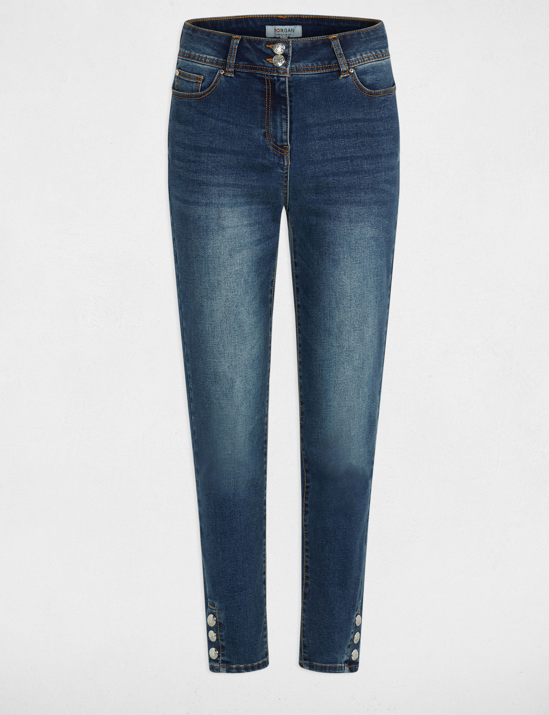 slim cropped jeans stone wash denim women Slim cropped jeans stone wash denim women