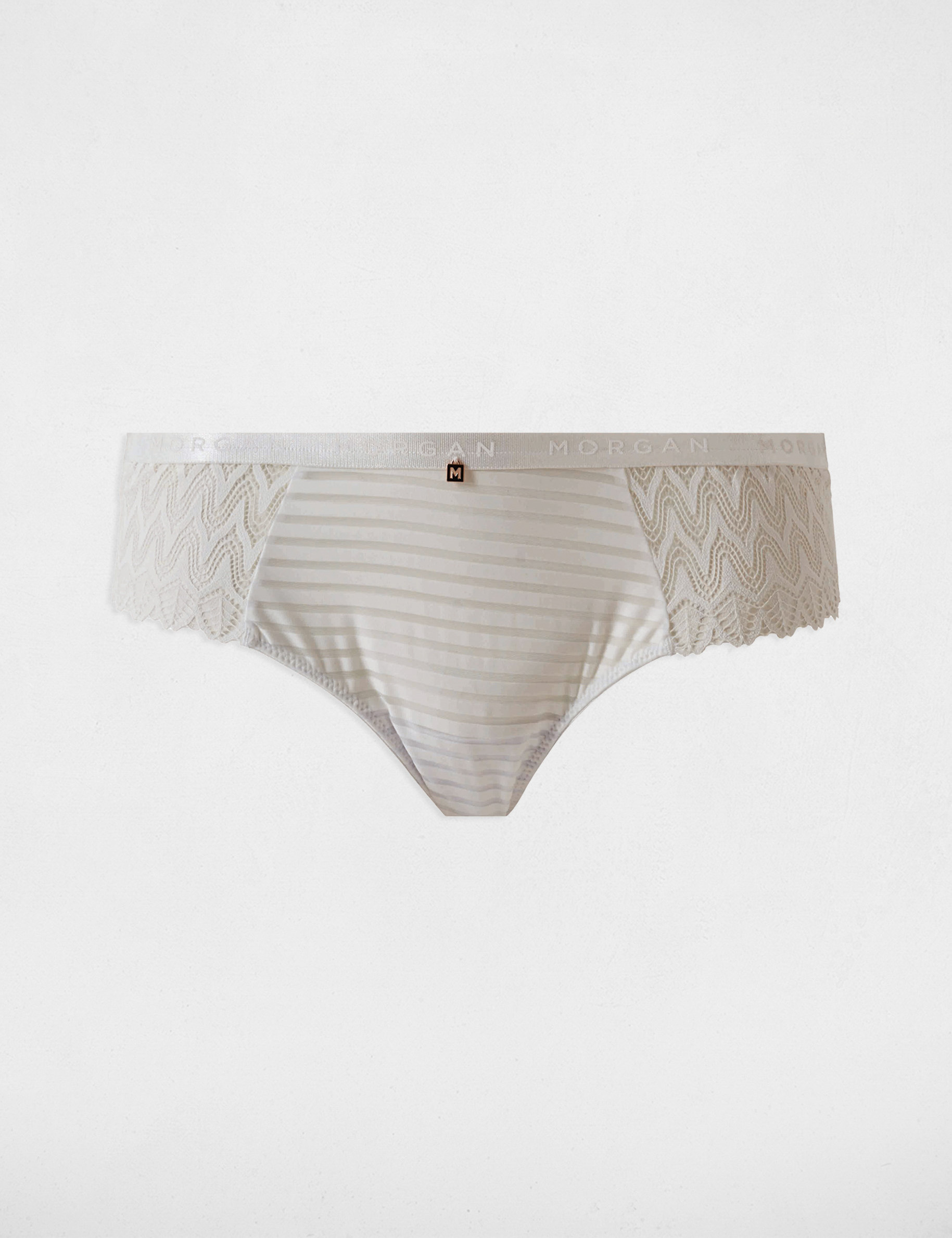 Lace shorties white ladies'
