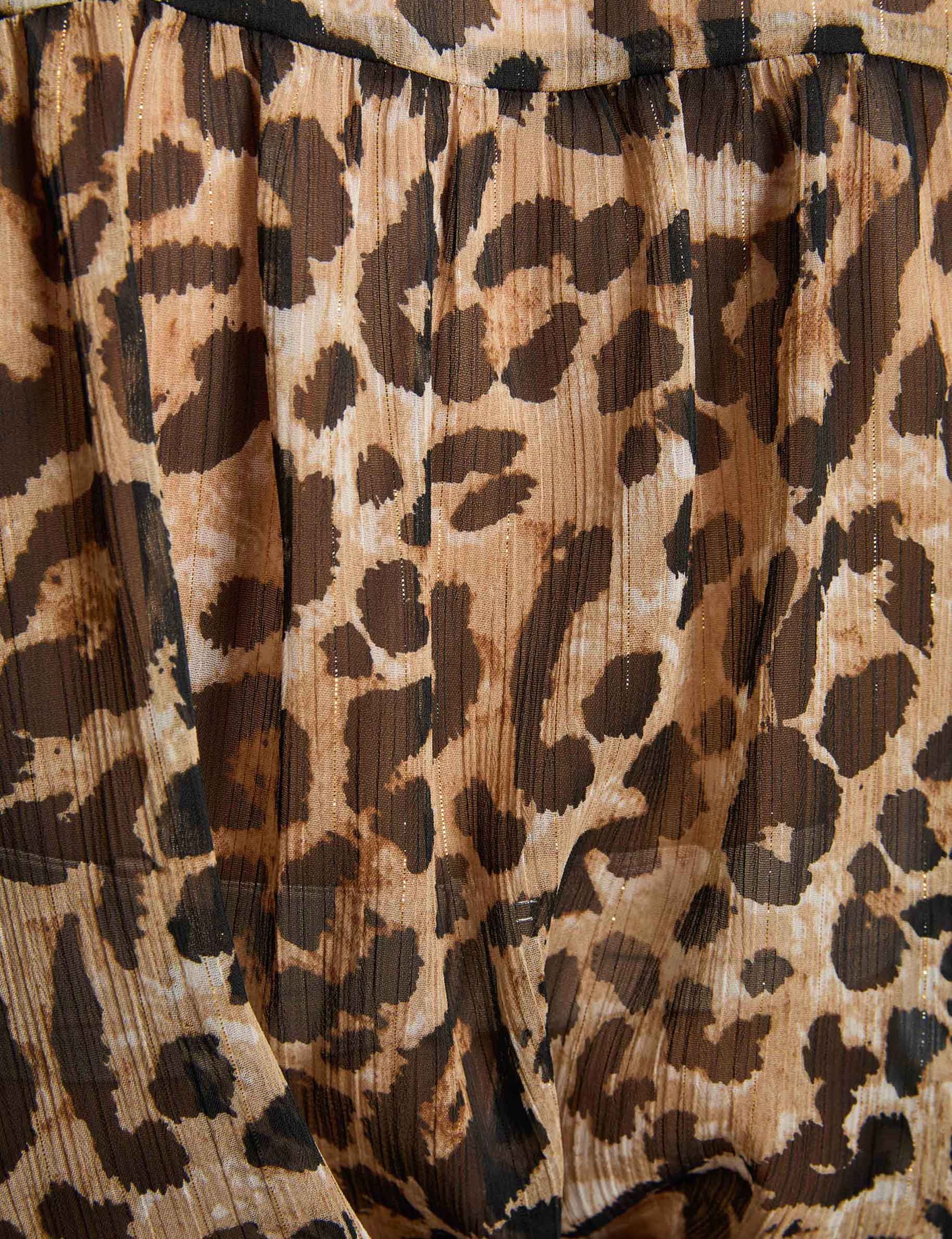 printed voile shirt multicolor women null