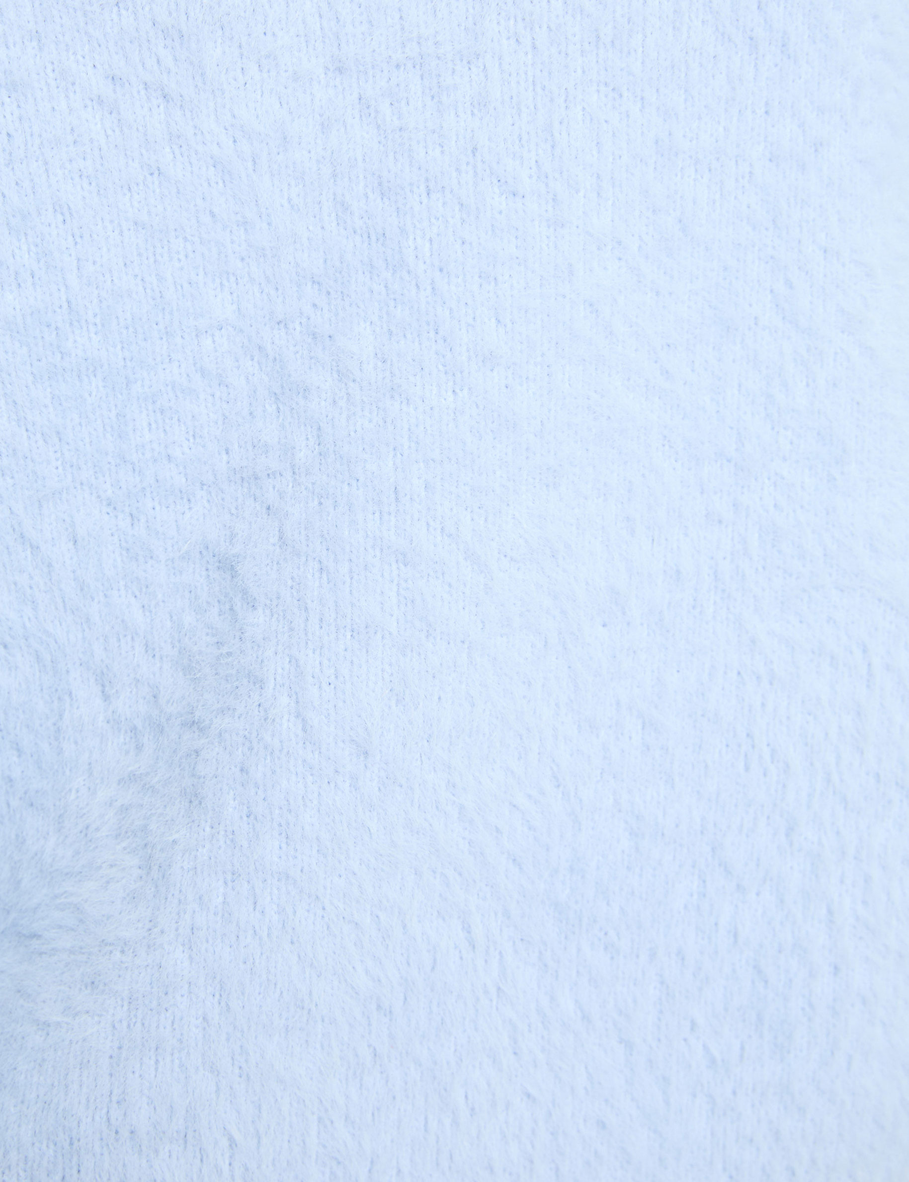 long sleeved jumper with zipped collar sky blue women null