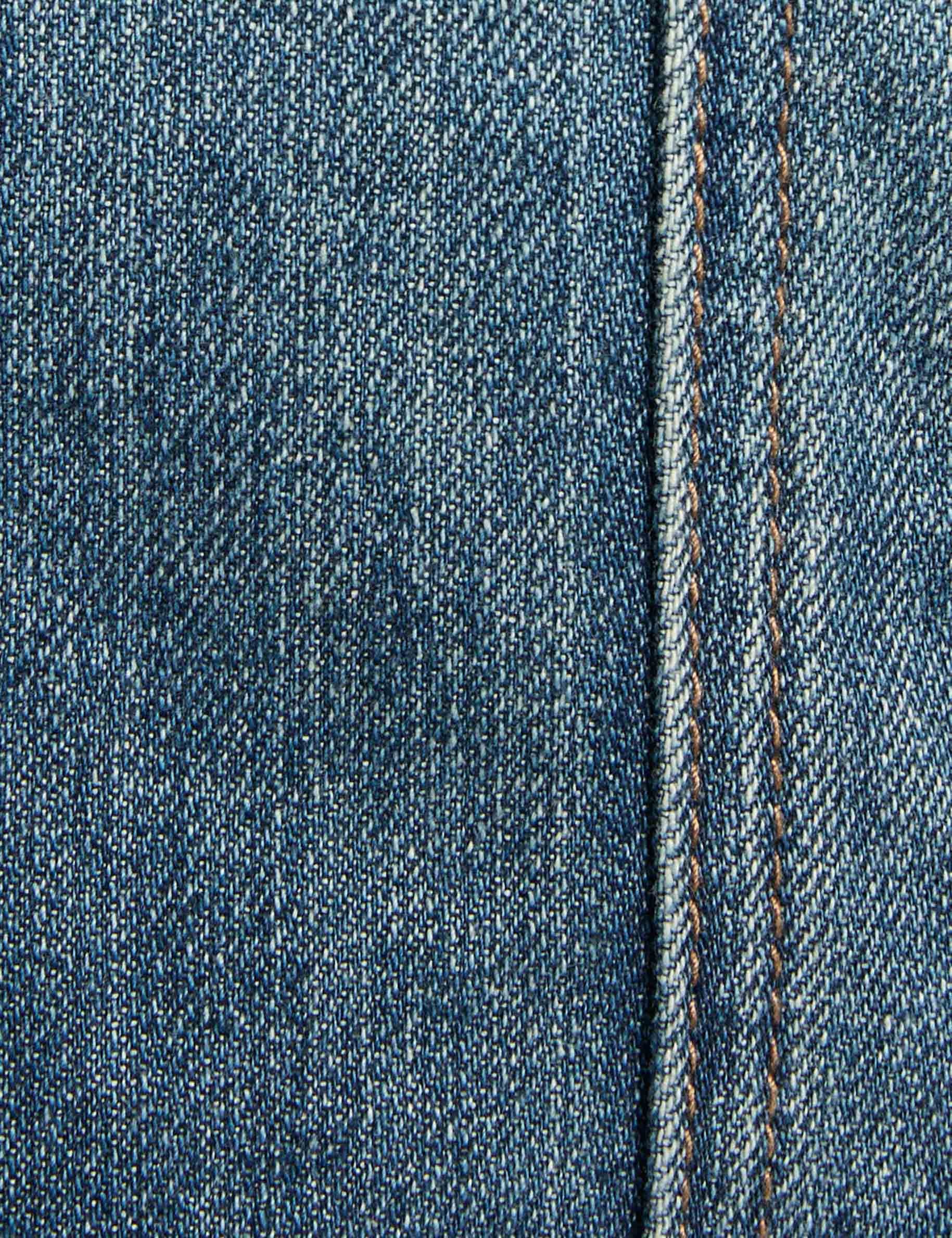 short denim jacket stone wash denim women null