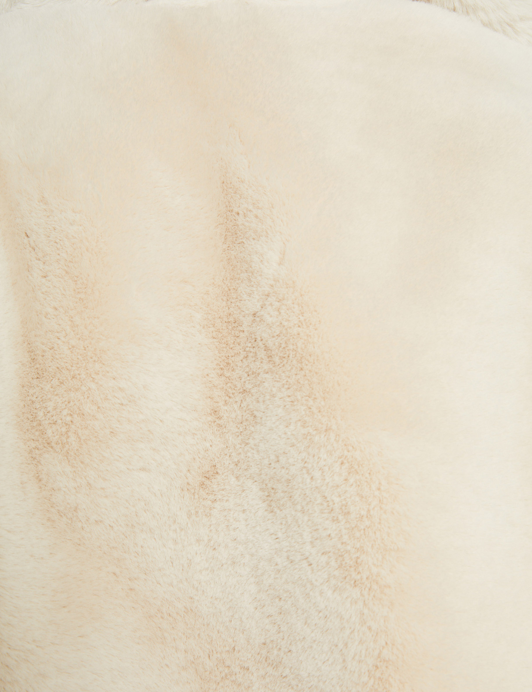 faux fur coat ivory women null