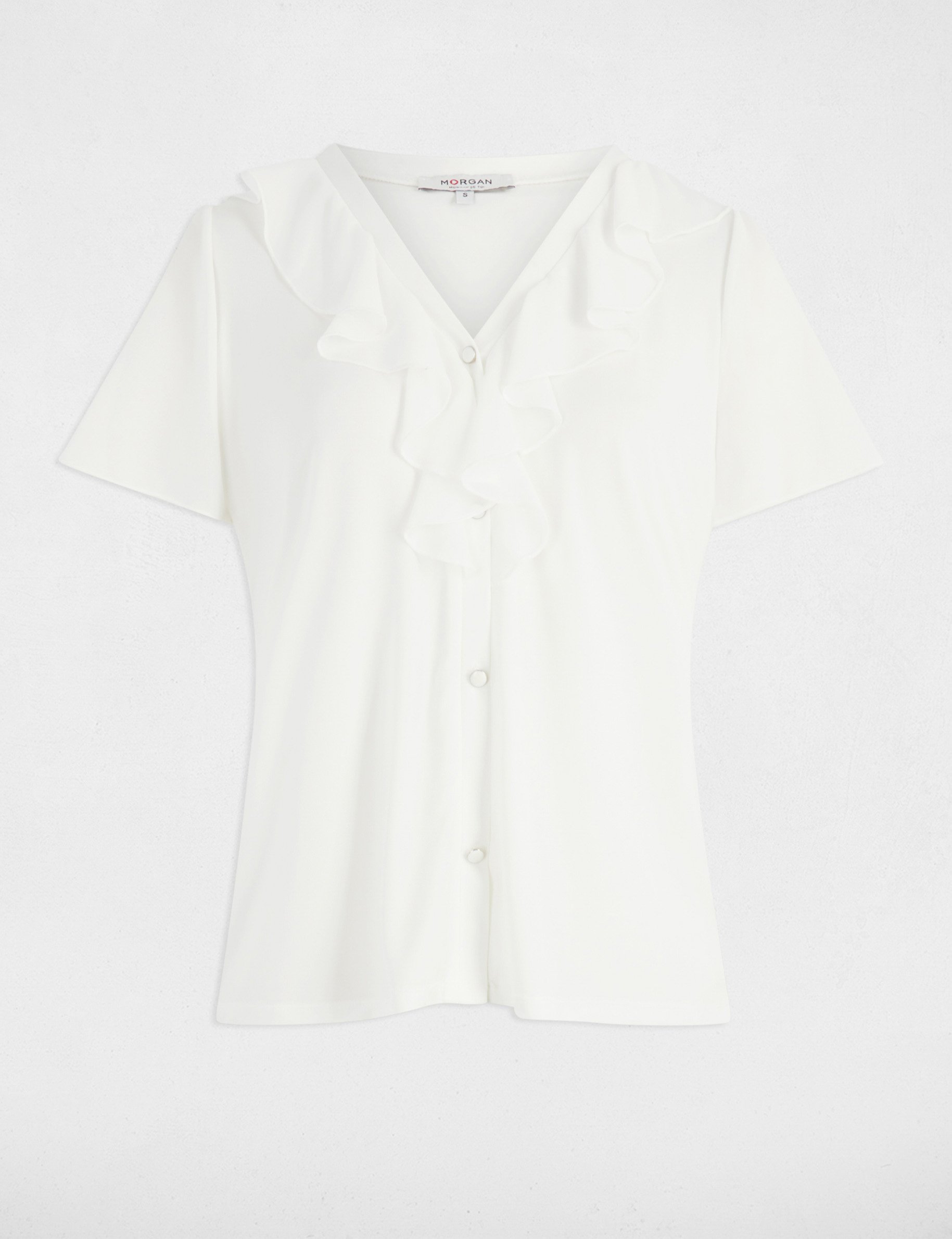 Short-sleeved t-shirt white women