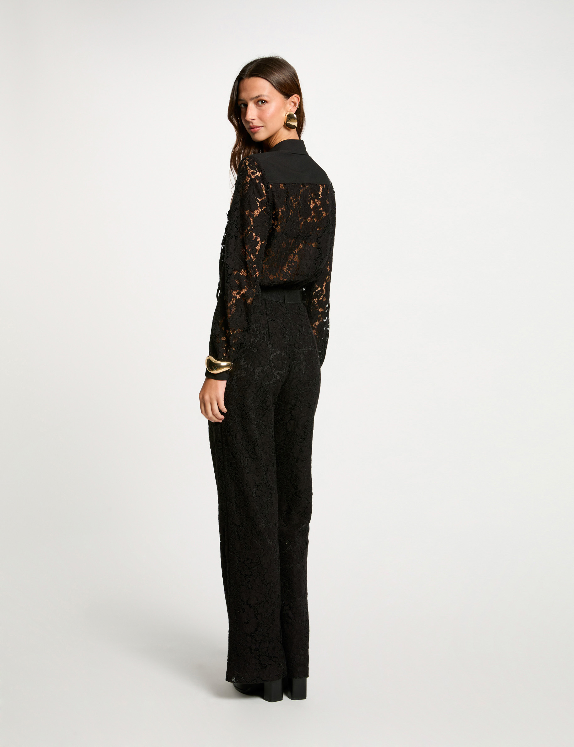 Jumpsuit in lace black women