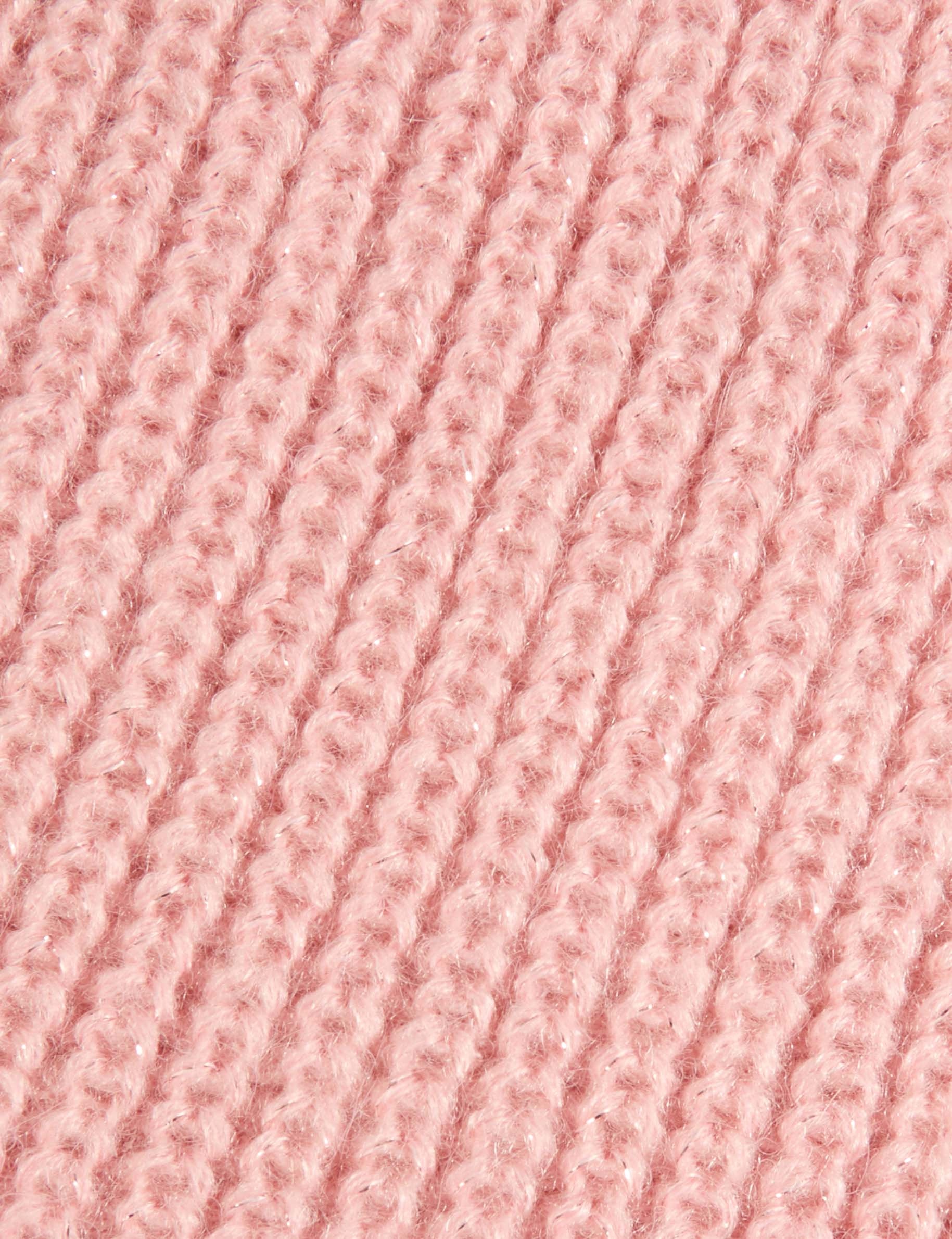 knitted scarf powdered pink women null