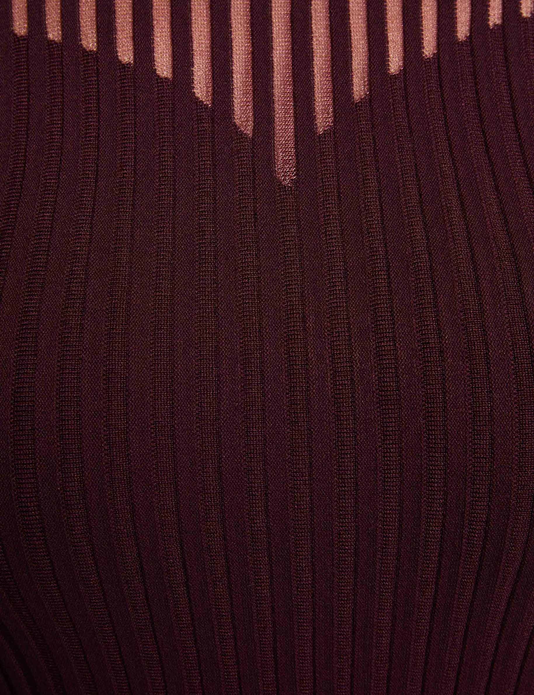 long sleeved jumper plum women null