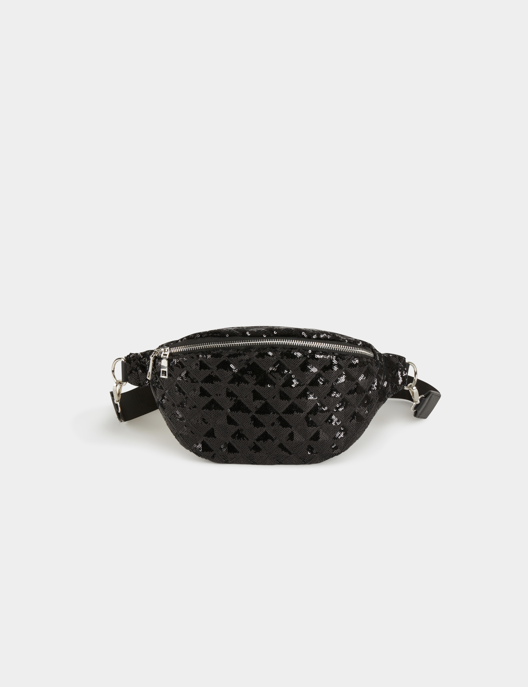 Sling bag with sequins black women