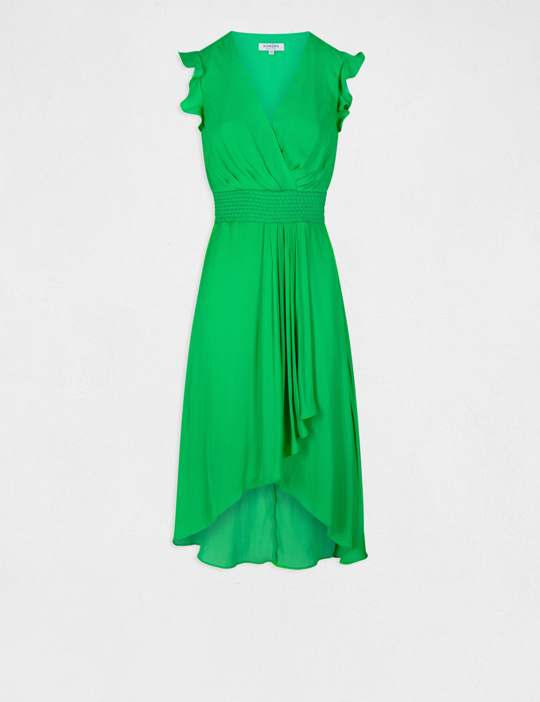 Green ladies day dress sale