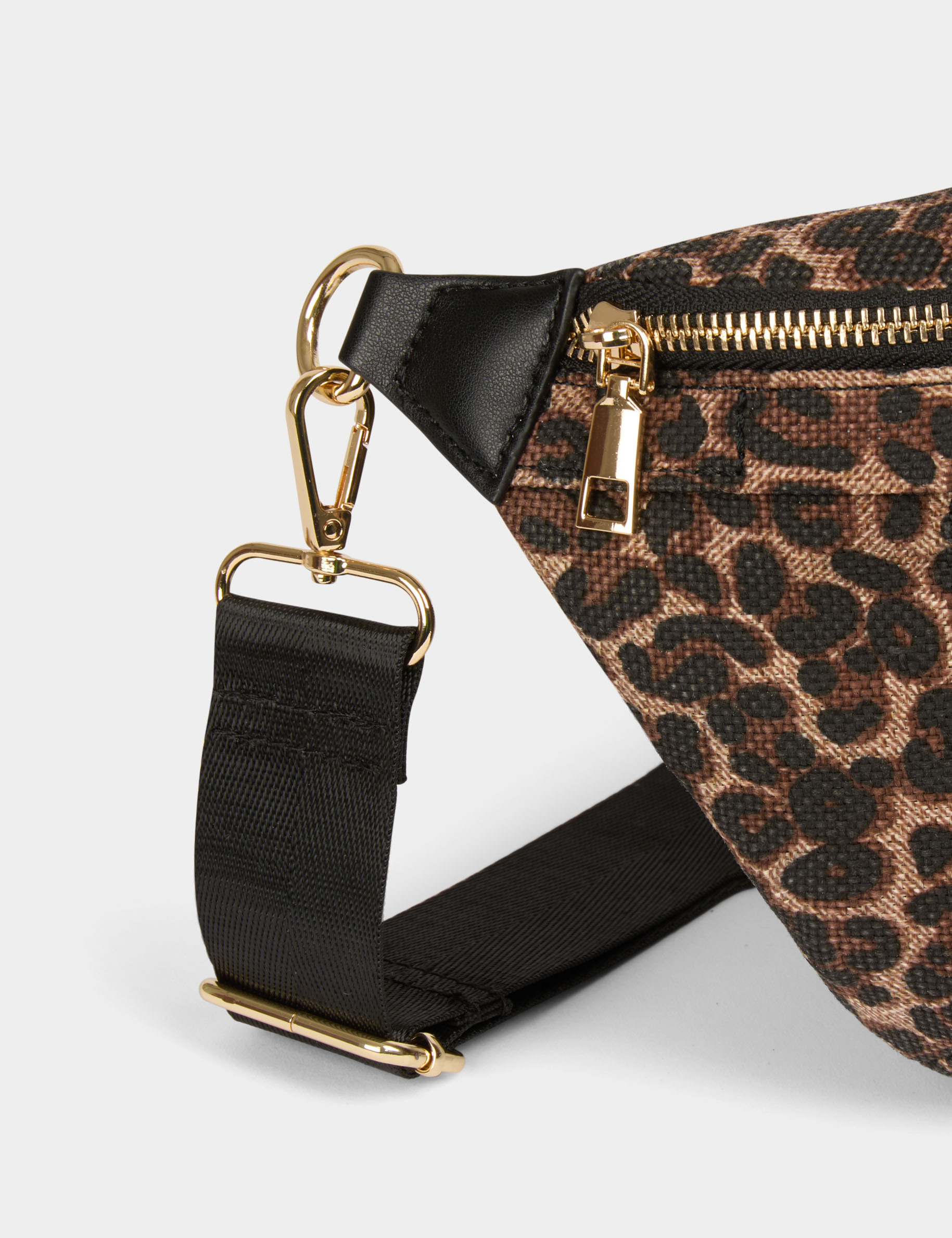 Sling bag leopard print multicolor women