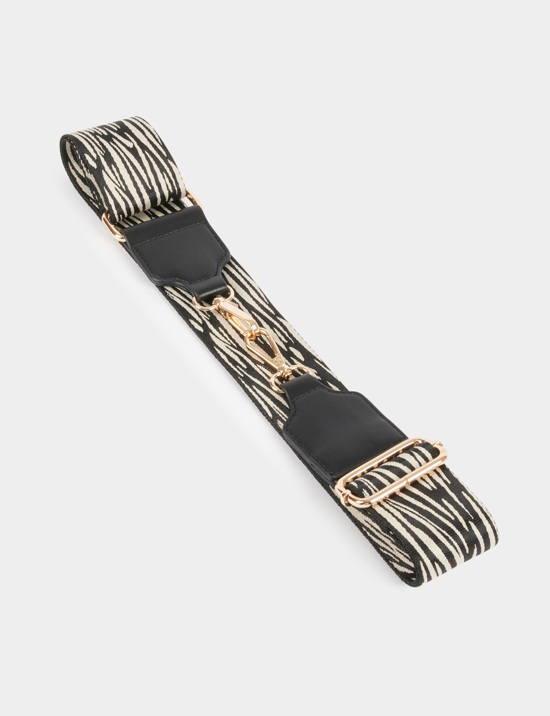 Removable printed strap multicolored women