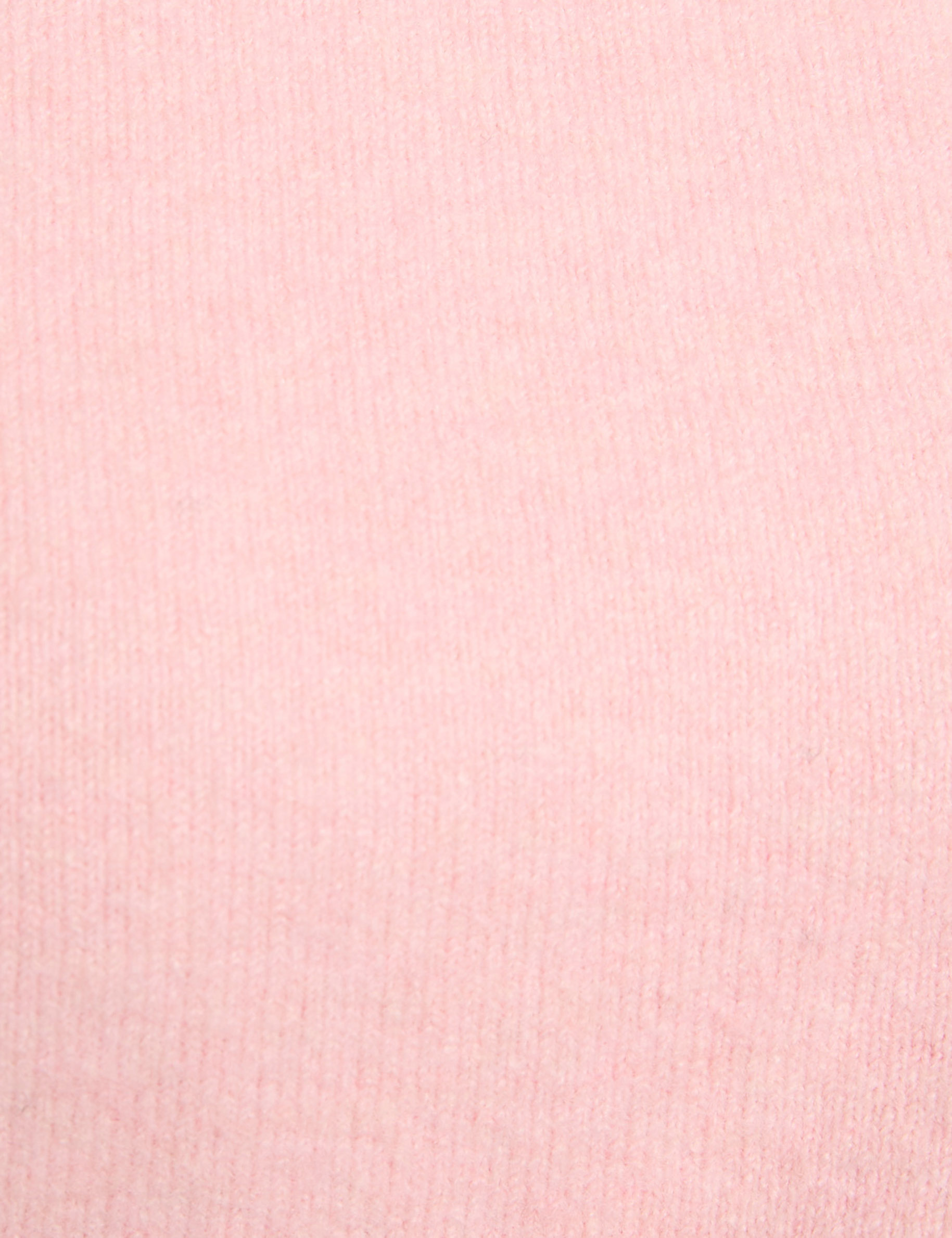 jumper 34 length sleeves powdered pink women null