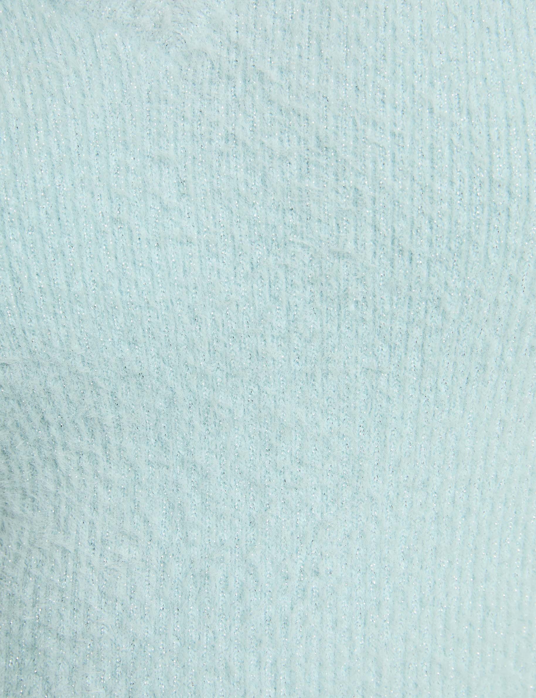 long sleeved jumper with v neck sky blue women null