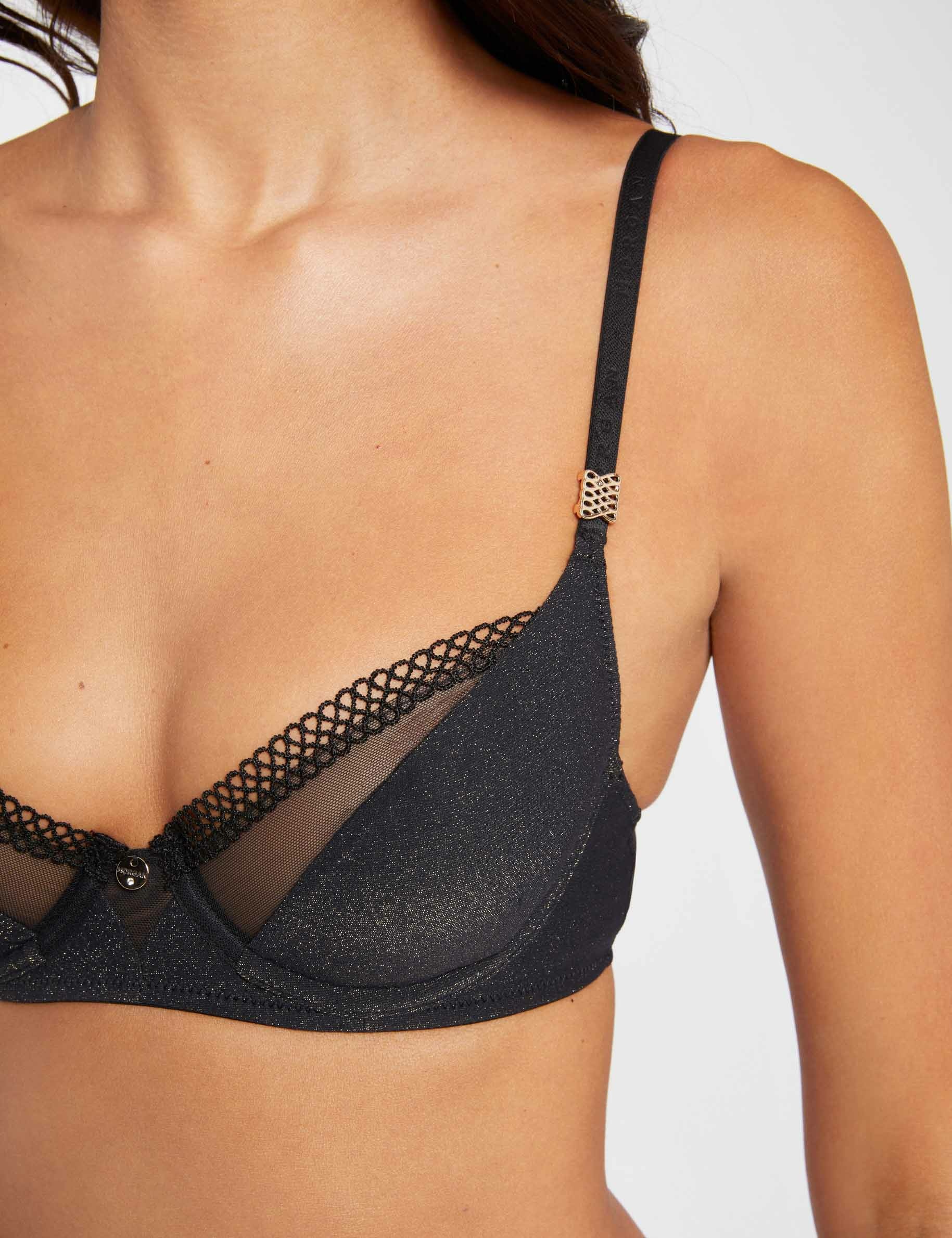 Underwired bra black women