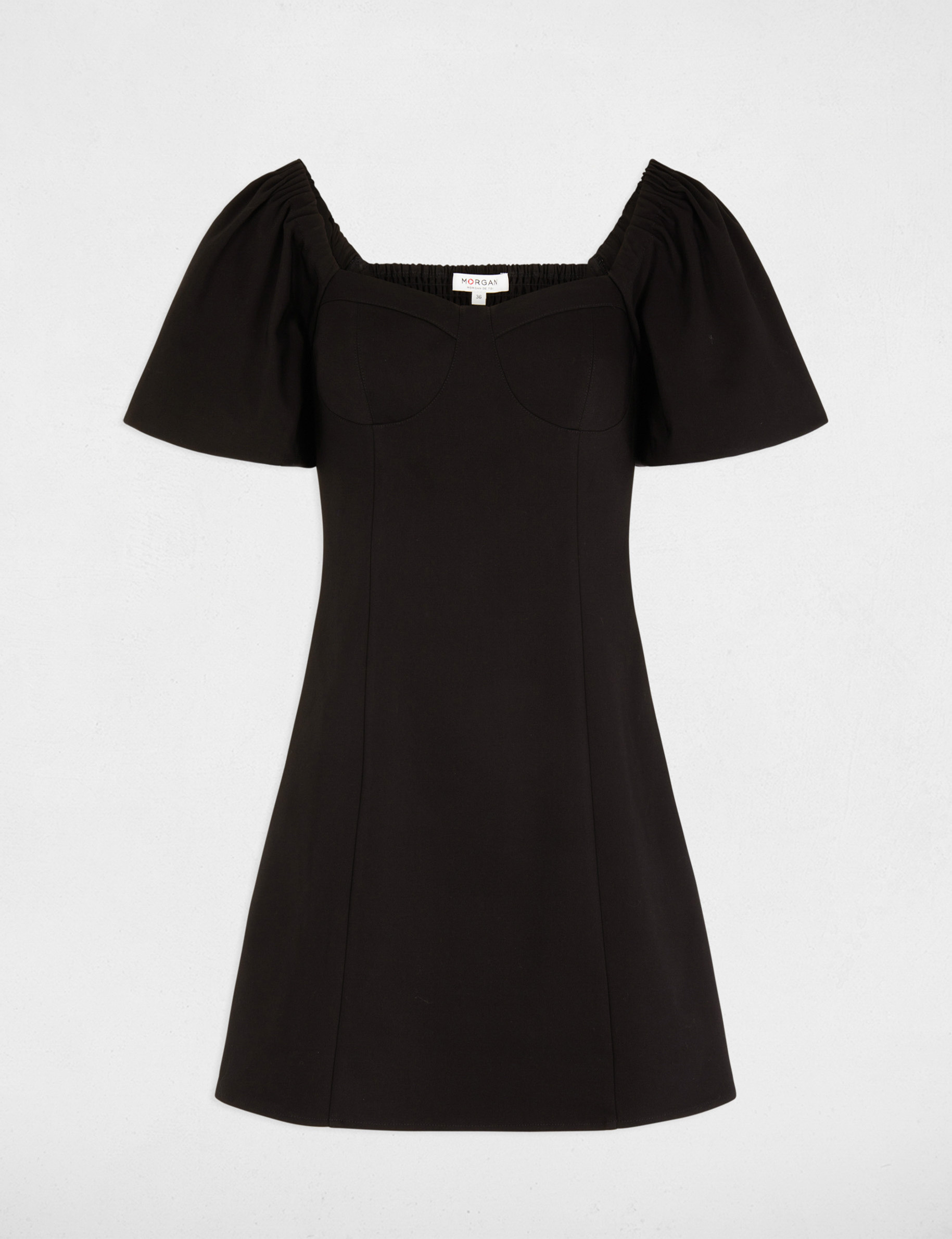 Mini fitted dress black women