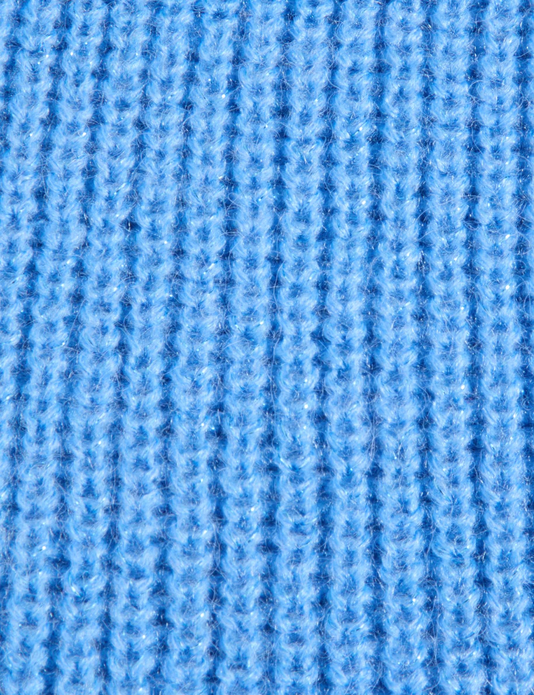 knitted scarf blue women null