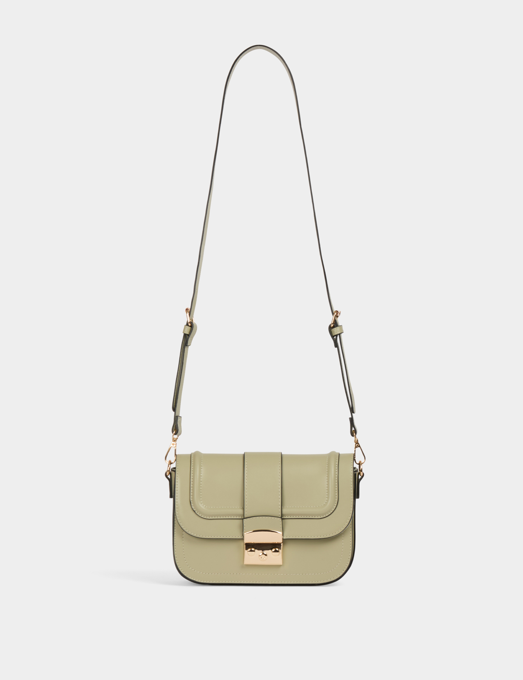 Bag with strap light green women