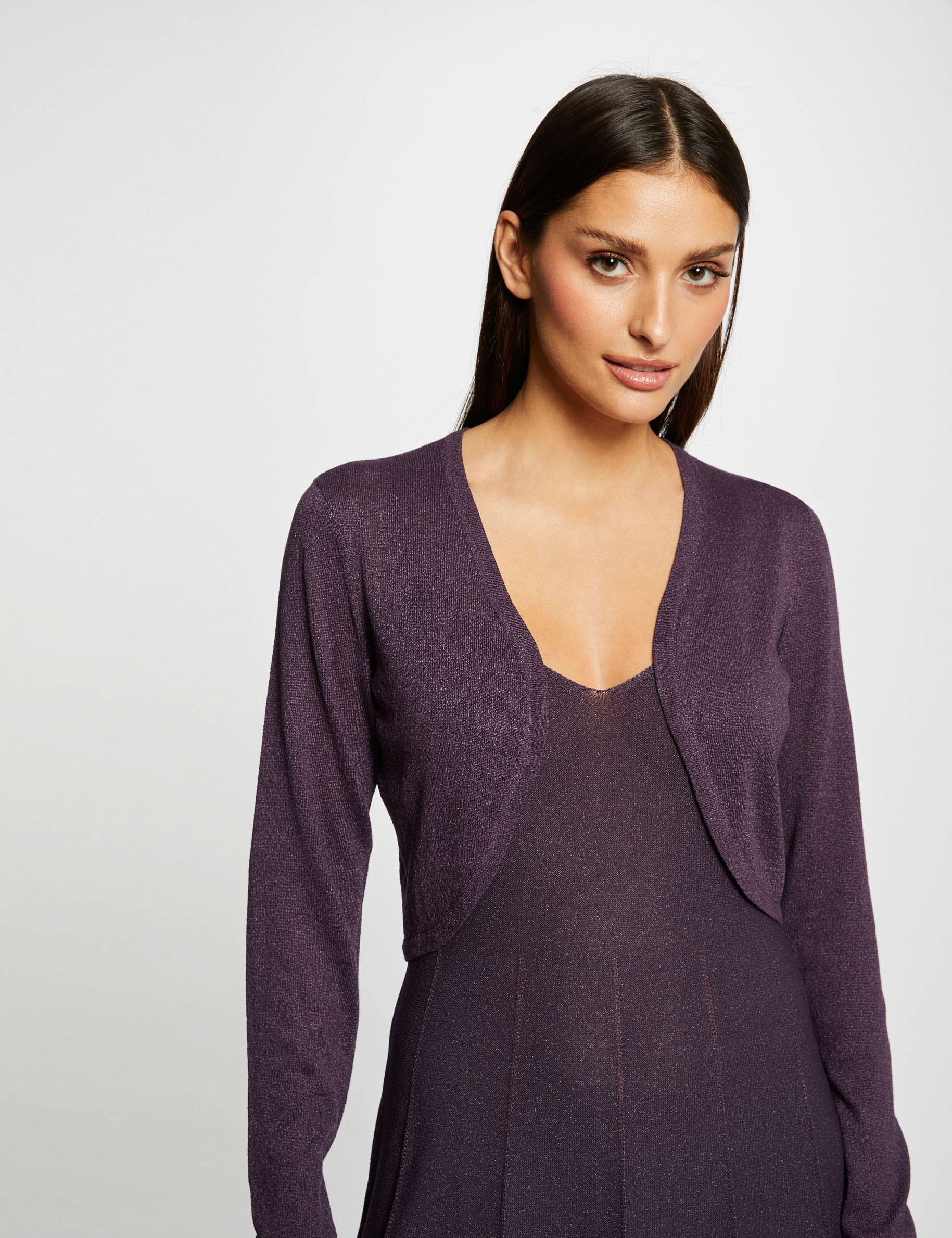 Plum on sale coloured cardigans